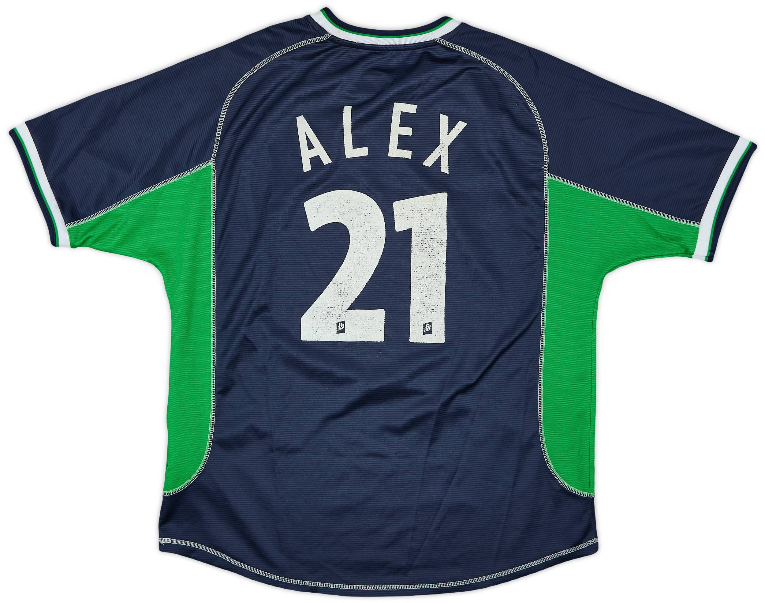 2000-01 Saint Etienne Away Shirt Alex #21 - 6/10 - (L)