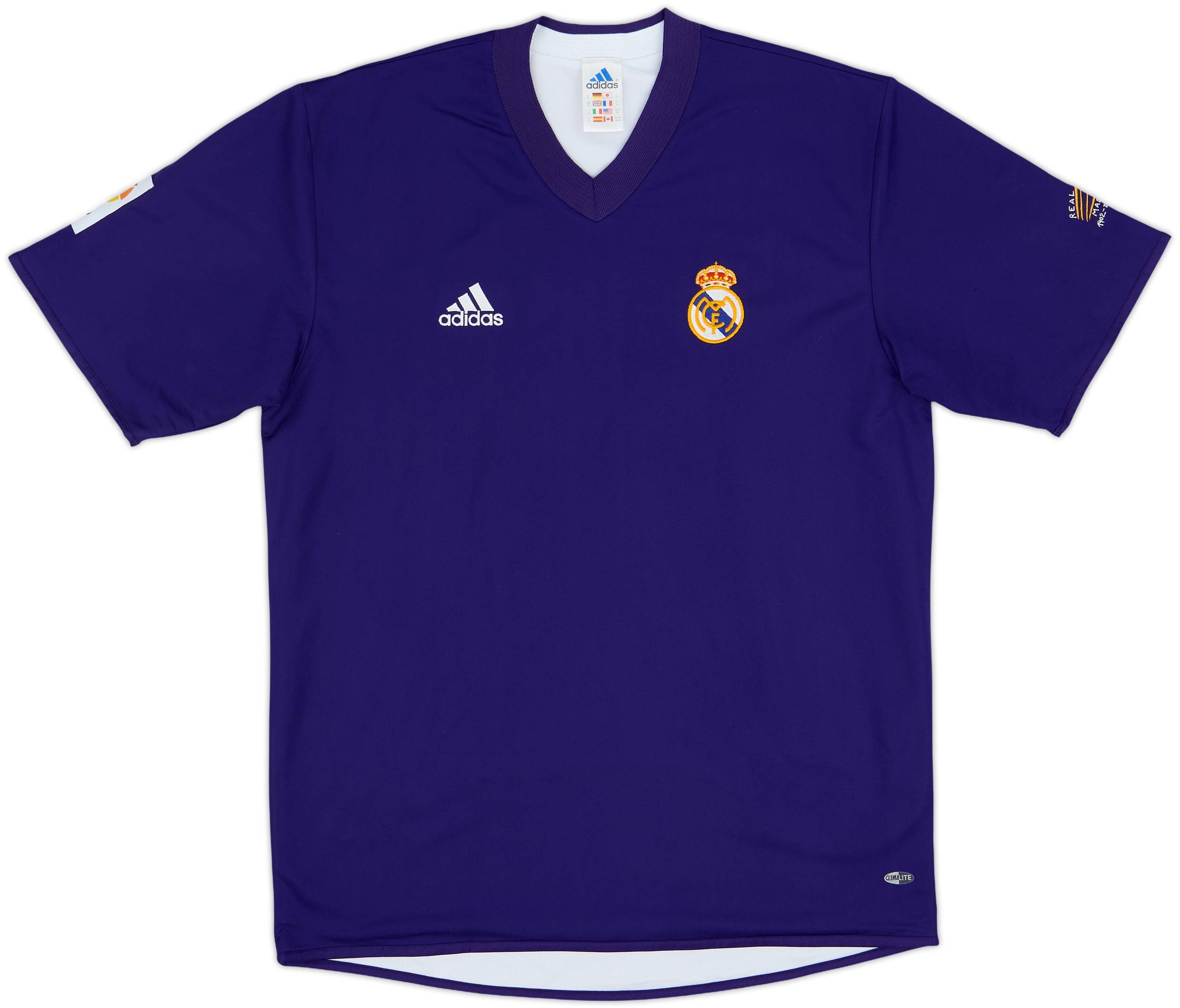 2001 Real Madrid Third Shirt Figo #10 - 7/10 - (M)