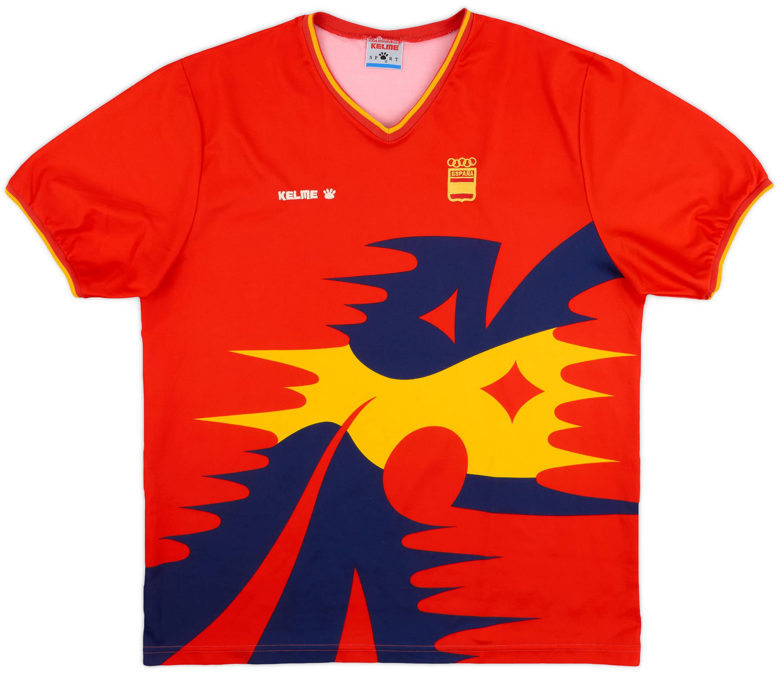 【第1位獲得！】 Home Olympics Spain 1992-94 Shirt (XL) - 8/10 - ウェア