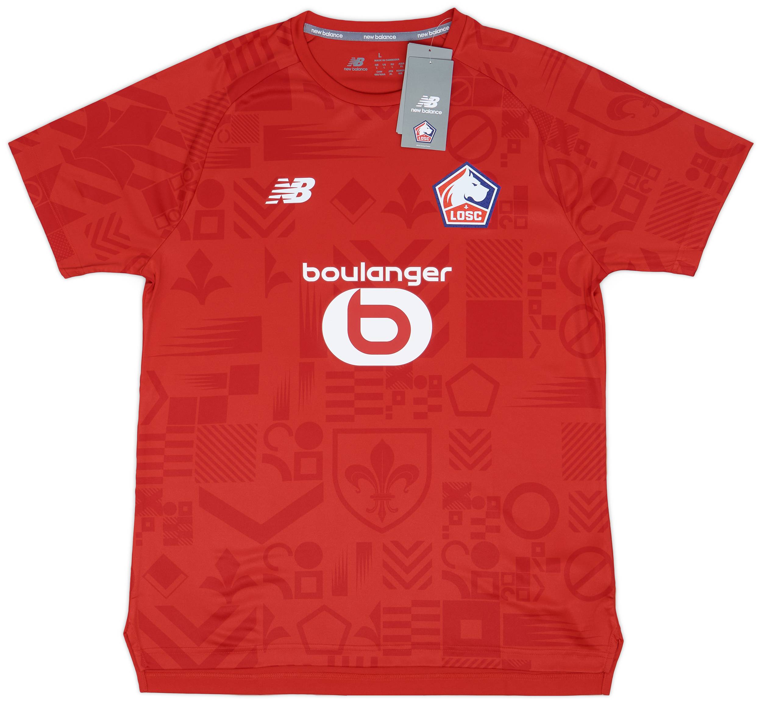 【New Balance】☆お洒落☆Lille LOSC Lightweight T-Shirt New Balance Lille LOSC Lightweight T-Shirt | newbalance