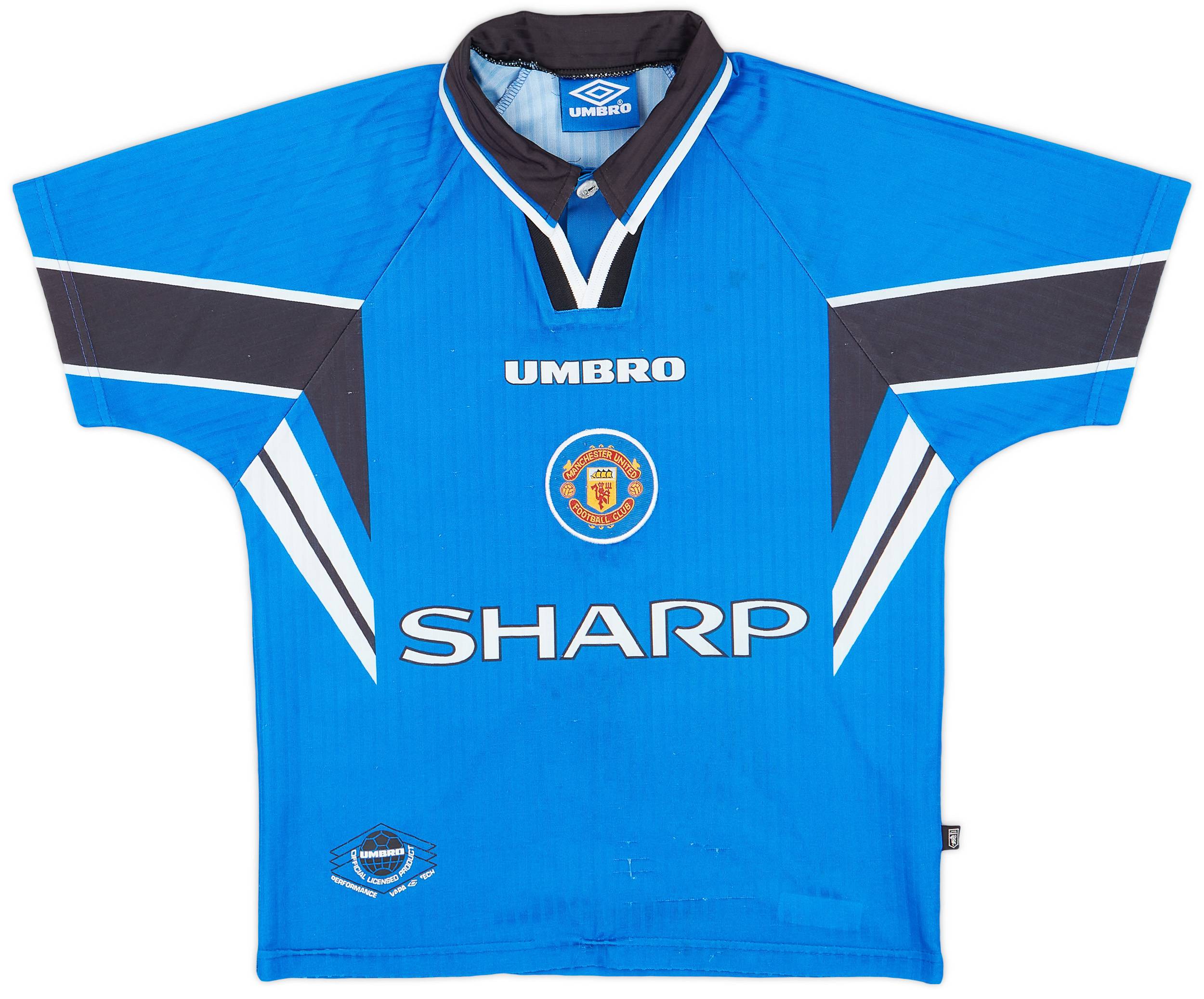 USED】UMBRO MANCHESTER UNITED 96-97 3rd UNIFORM