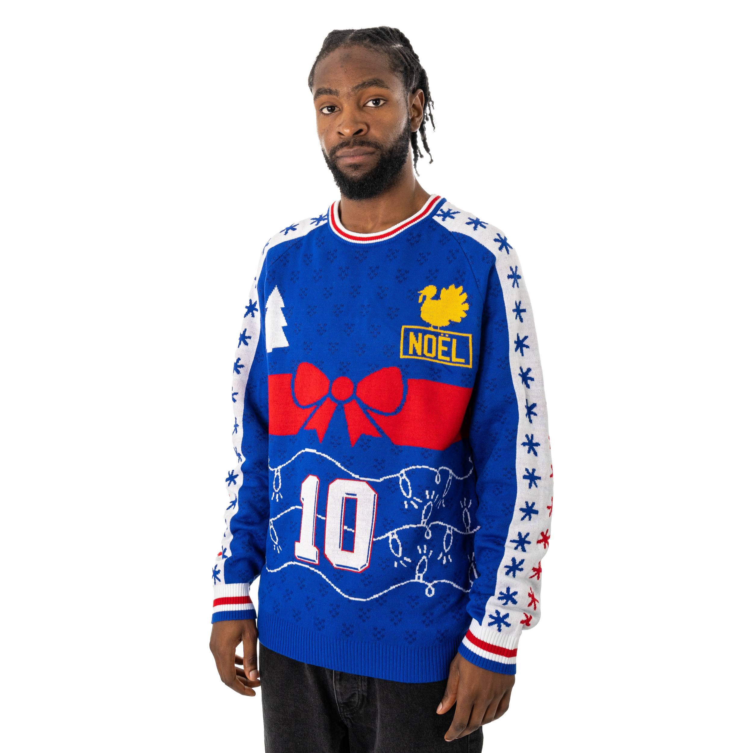 France Zidane #10 Noël Christmas Jumper