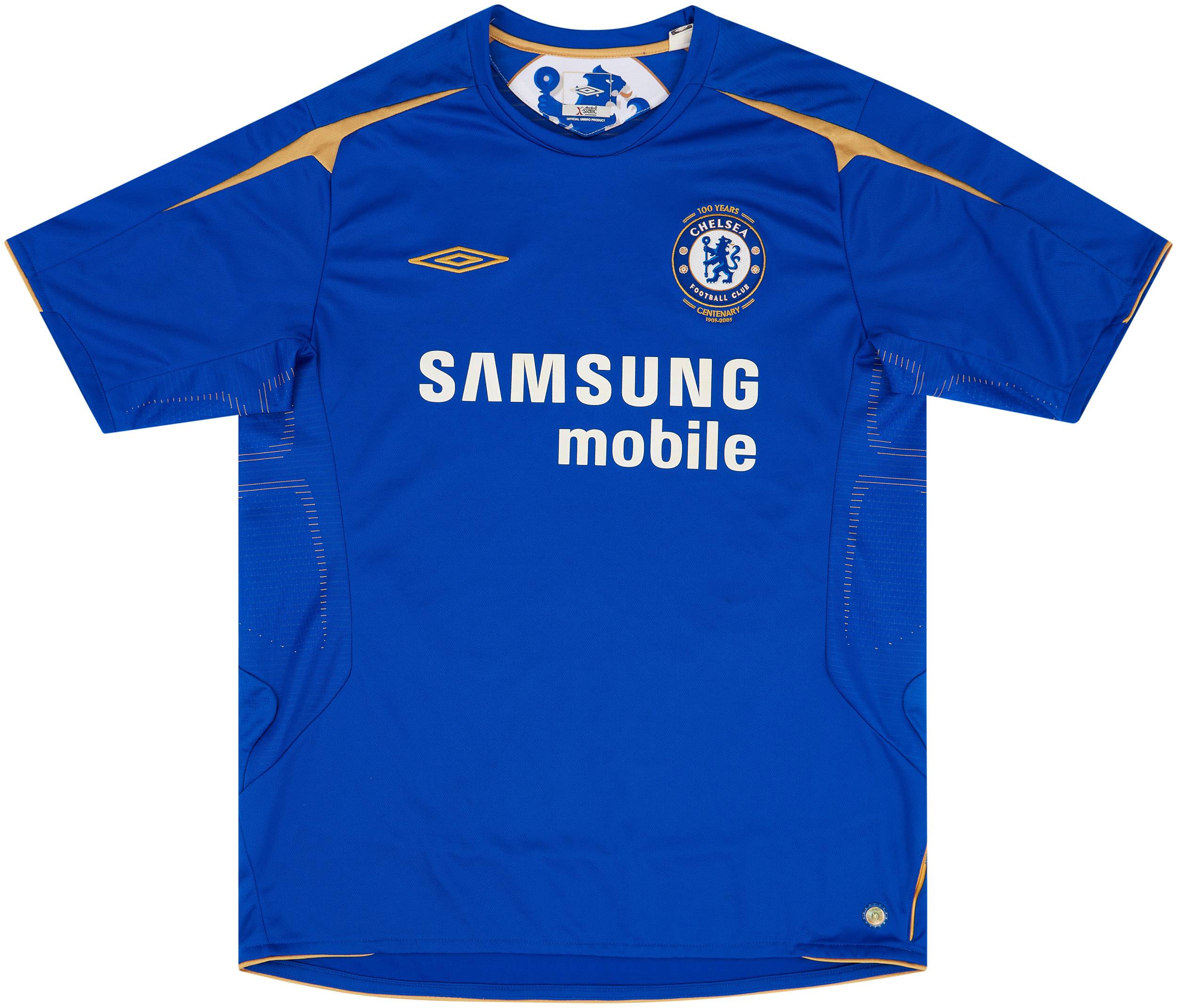 チェルシーFC ドログバ 15 シャツ Didier Drogba #15 Jersey Chelsea FC Football Shirt Umbro S