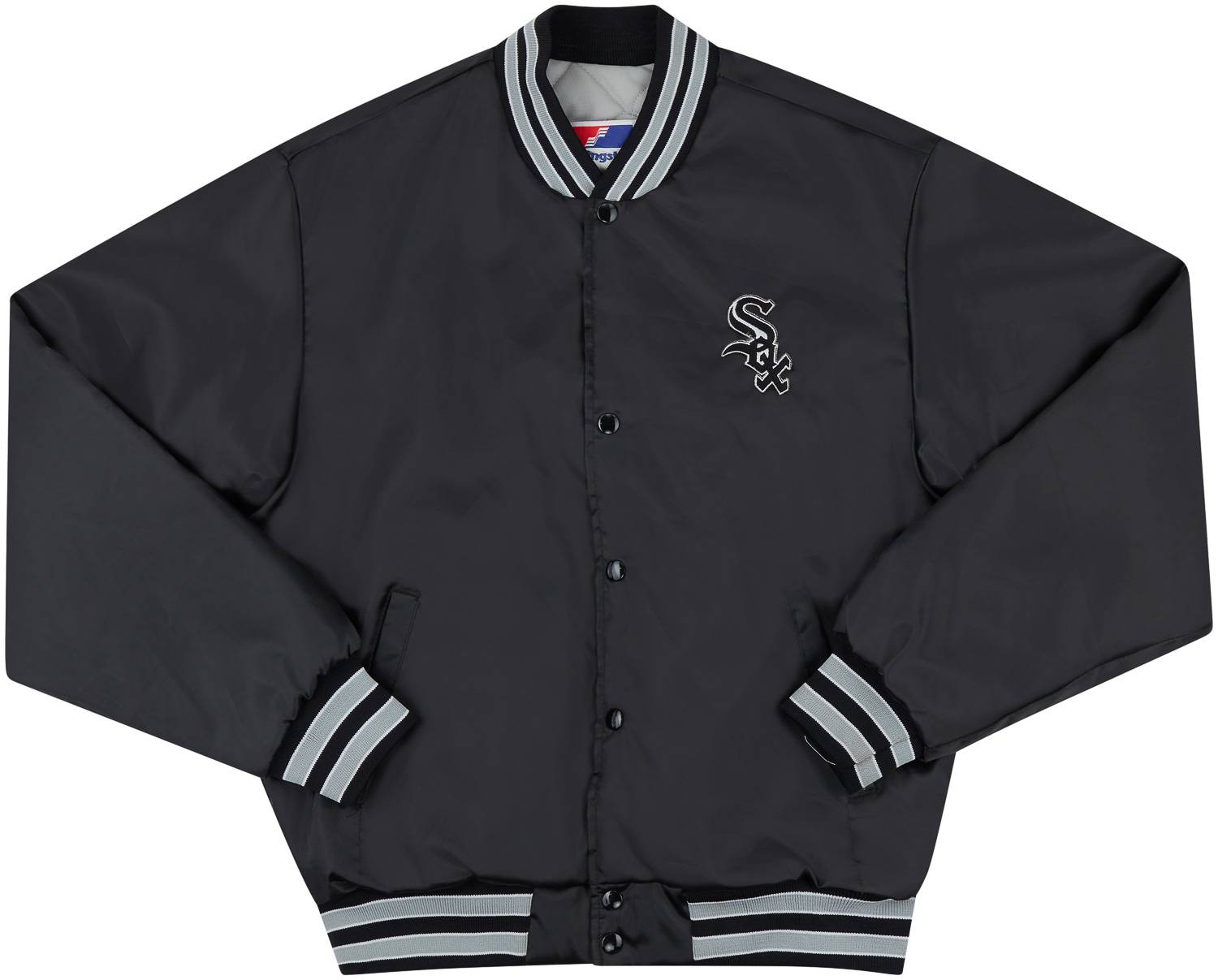 1990s Chicago White Sox Swingster Satin Varsity Jacket (Very