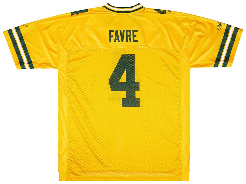 Vintage Brett Favre #4 Green Bay Packers Champion NFL