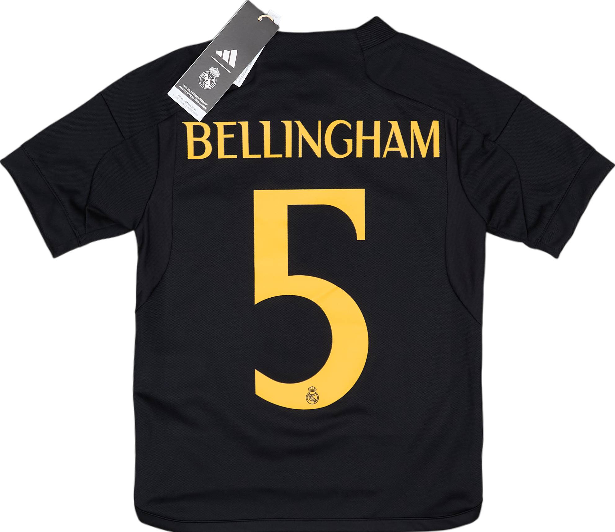最高級のスーパー Full Third Madrid Real 2023-24 Kit Years) (5-6 #5 Bellingham 応援グッズ