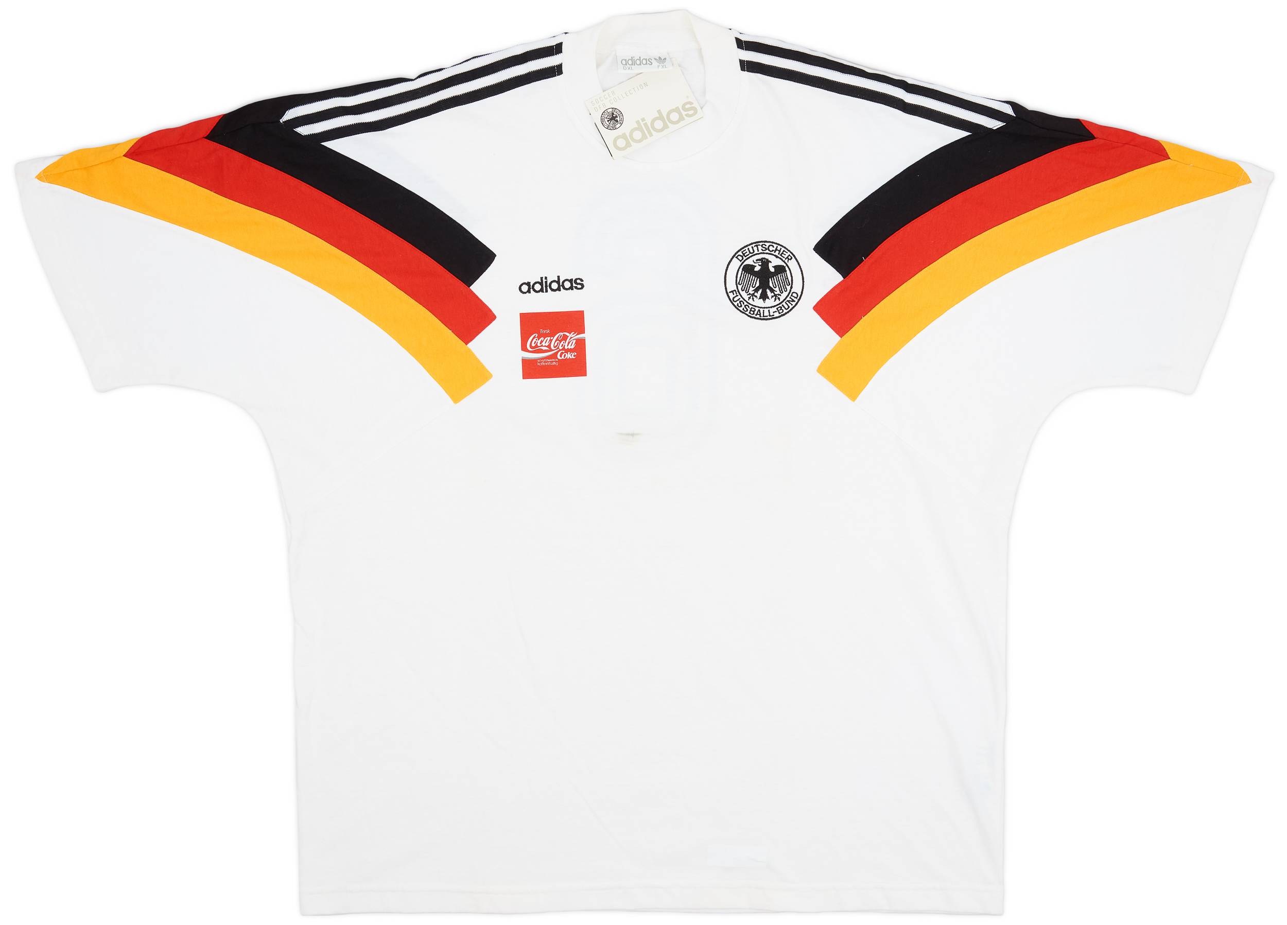 1992-94 Germany adidas Player Issue Training Shirt #6 (XL)