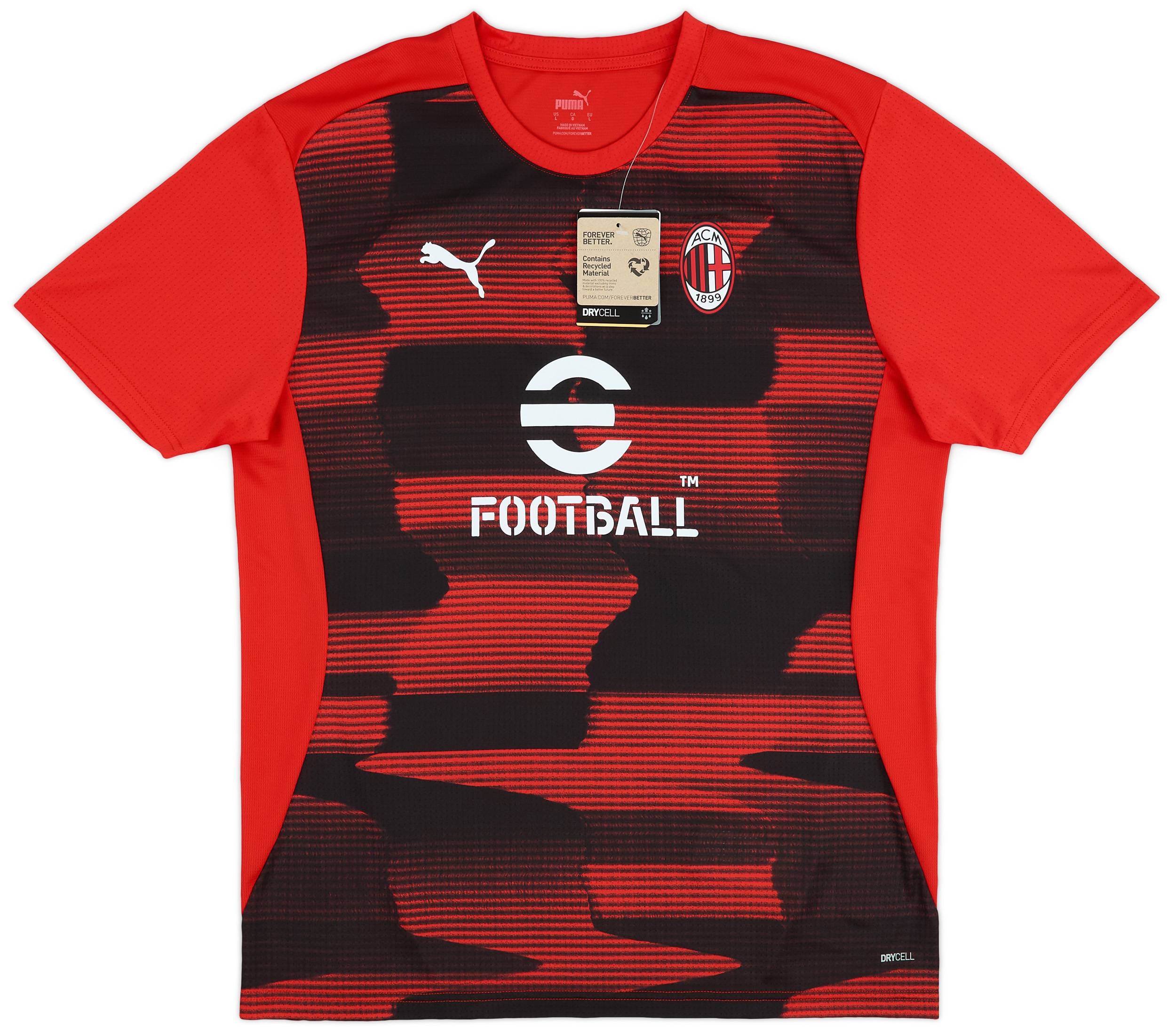 Puma AC Milan Authentic Strahinja Pavlović Home Jersey w