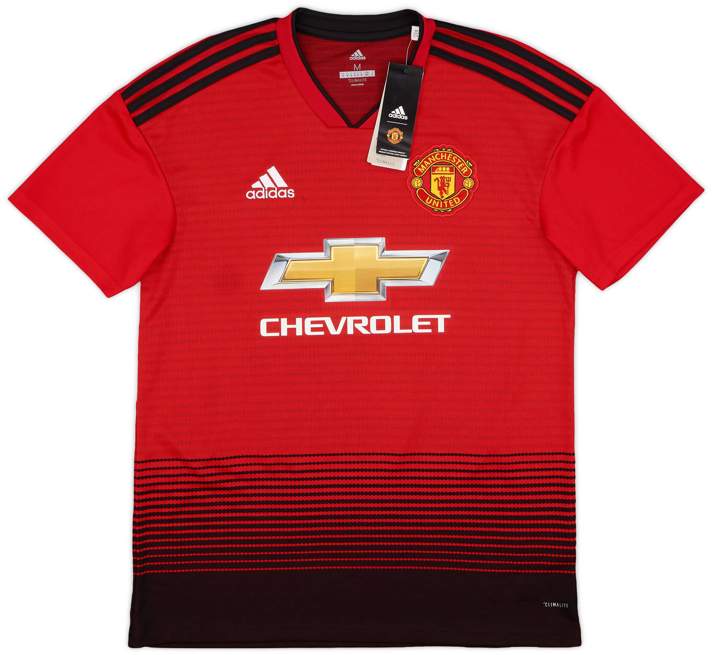 2018-19 Manchester United Home Shirt Lukaku #9 (M)