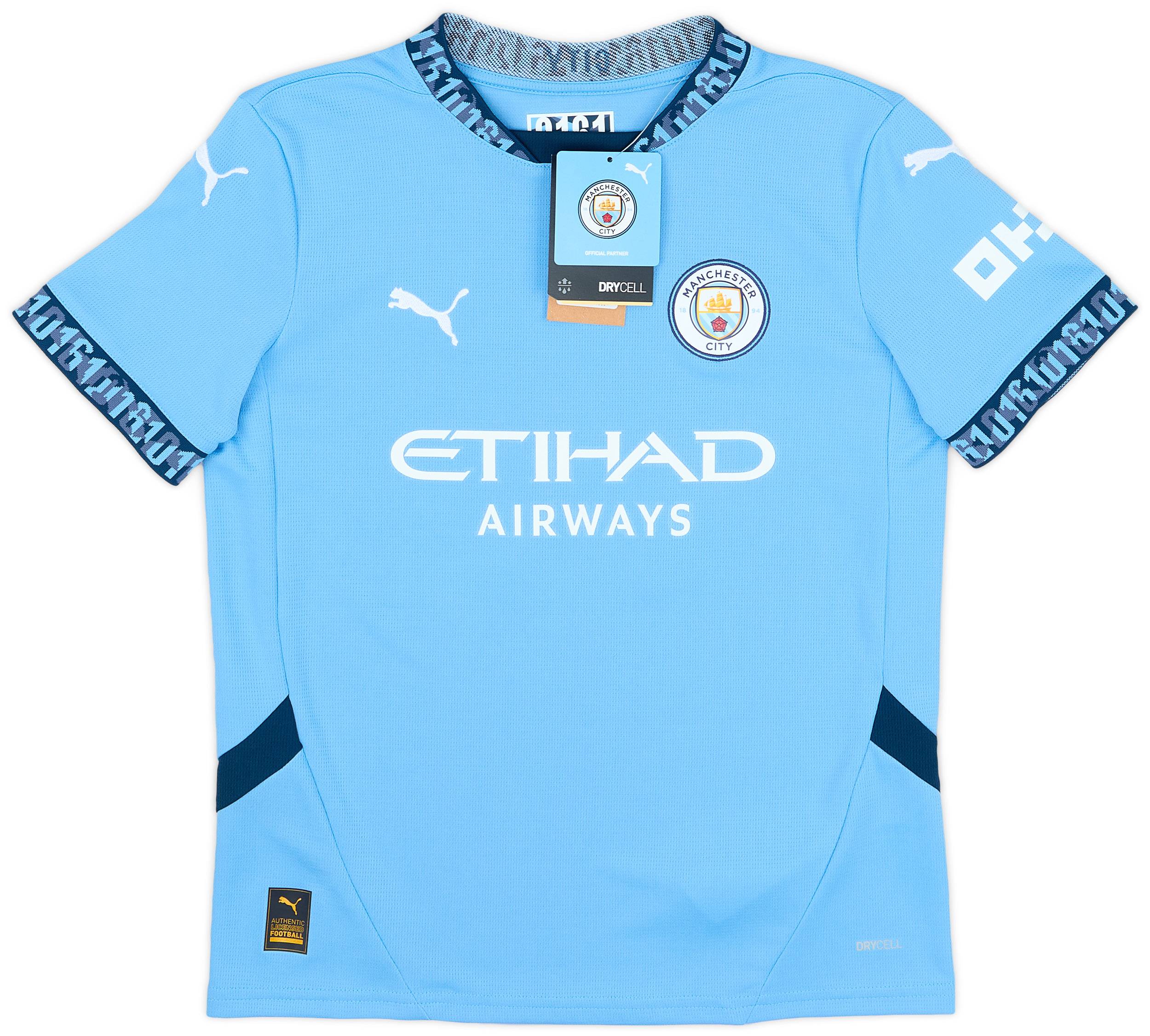 2024-25 Manchester City Home Shirt De Bruyne #17 (KIDS)