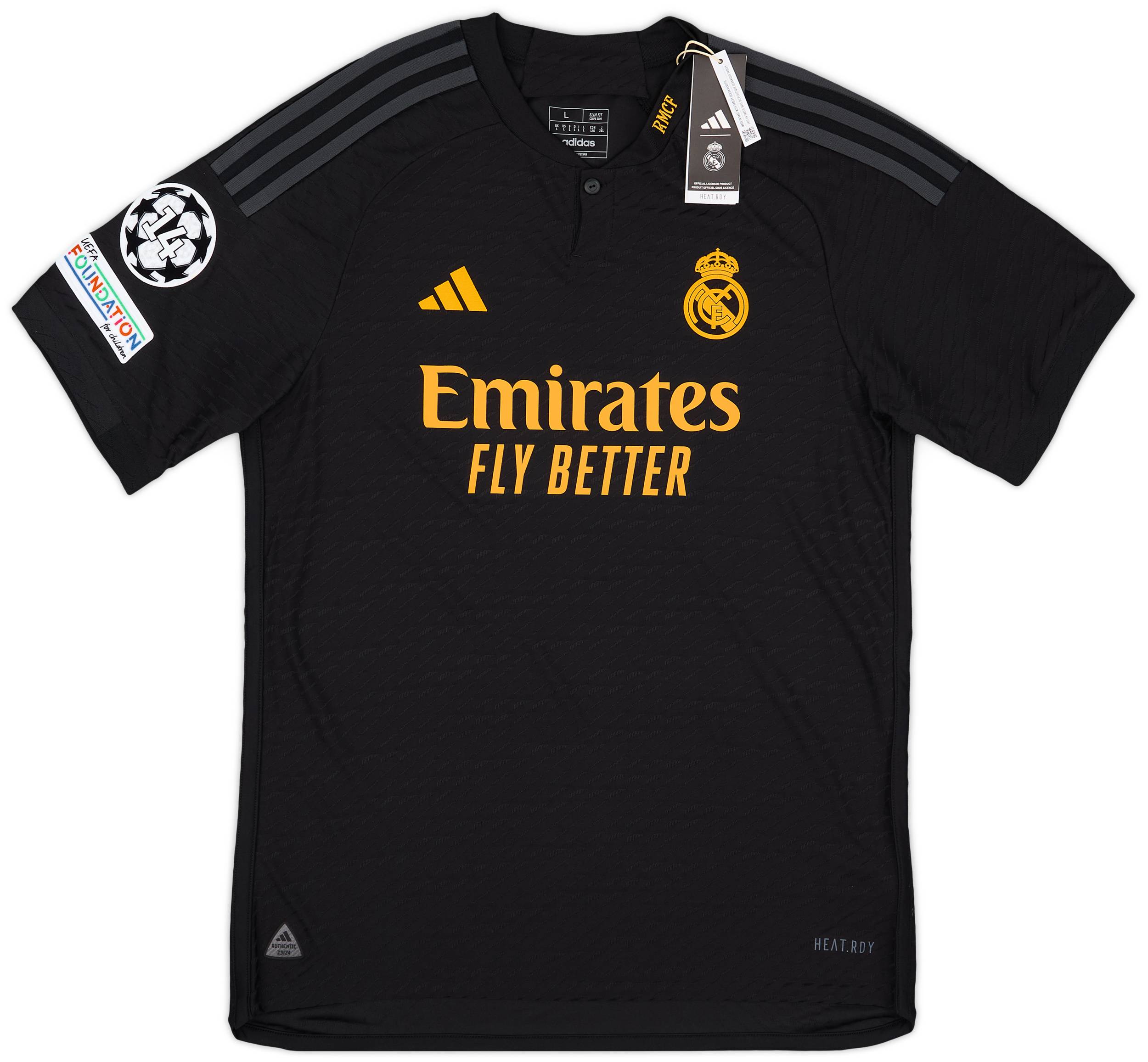 レアル・マドリード 23/24 3rdユニフォームBELLINGHAM 5 2023-24 Real Madrid Authentic Third CL Shirt Bellingham #5