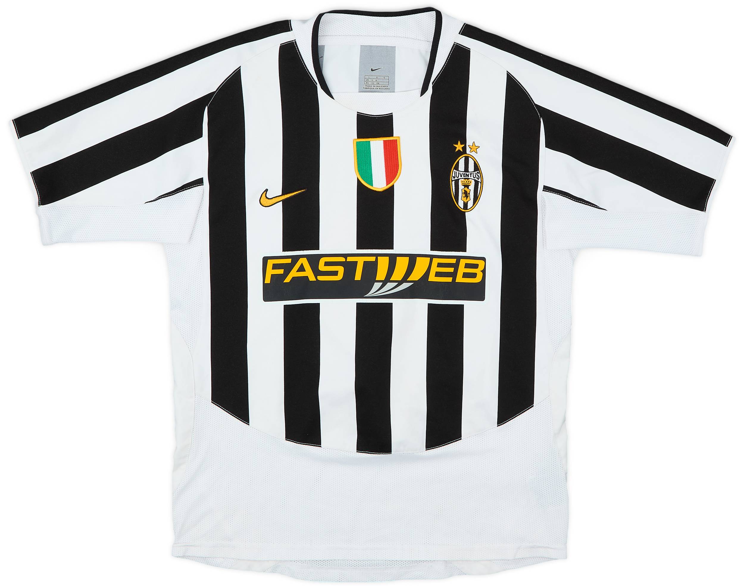 【特別セール品】 Juventus 2004-05 Home (L.Boys) - 6/10 - #9 Miccoli Shirt ウェア