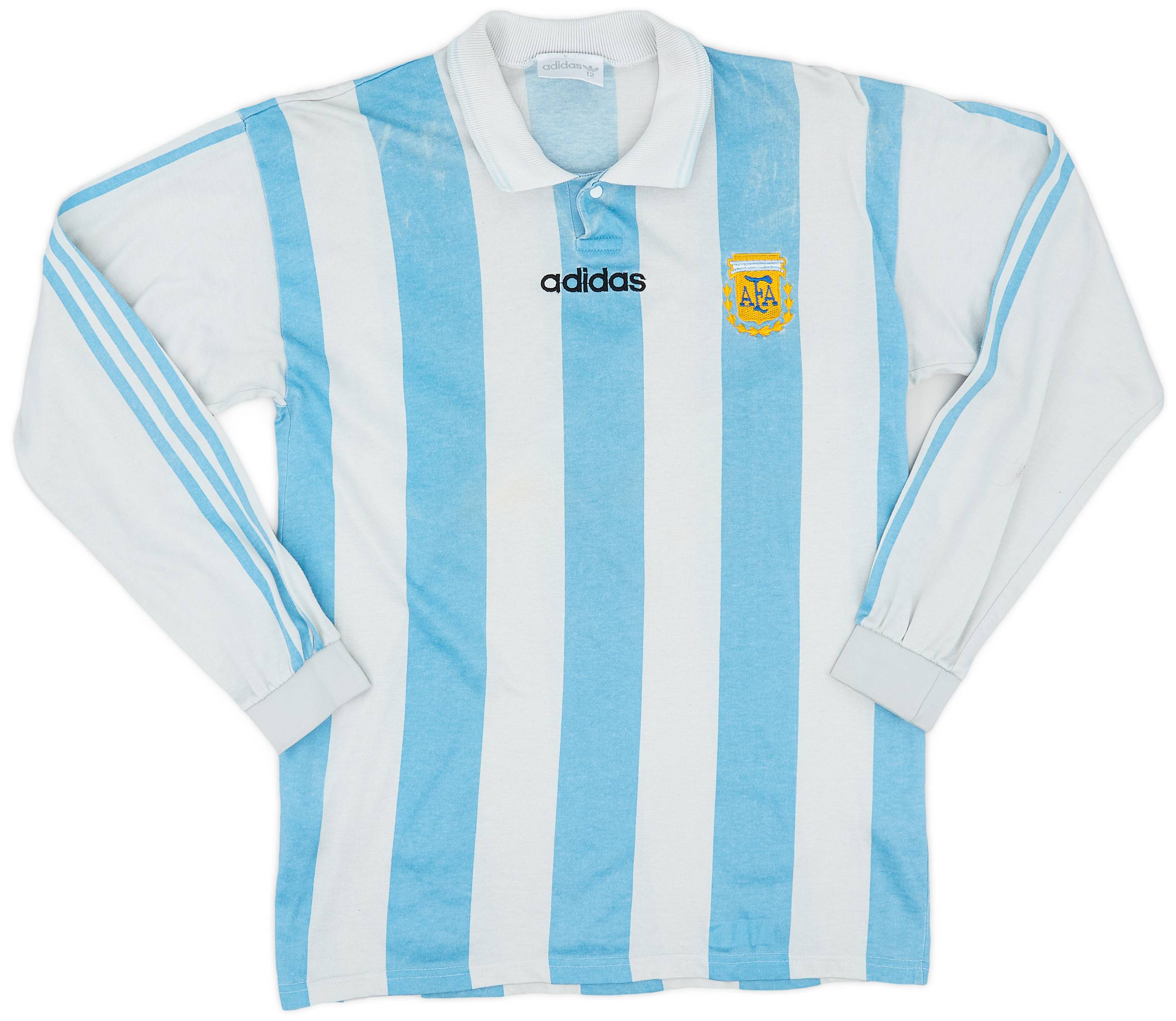 1994 Argentina Home Shirt Maradona #10 - 9/10 - (L)