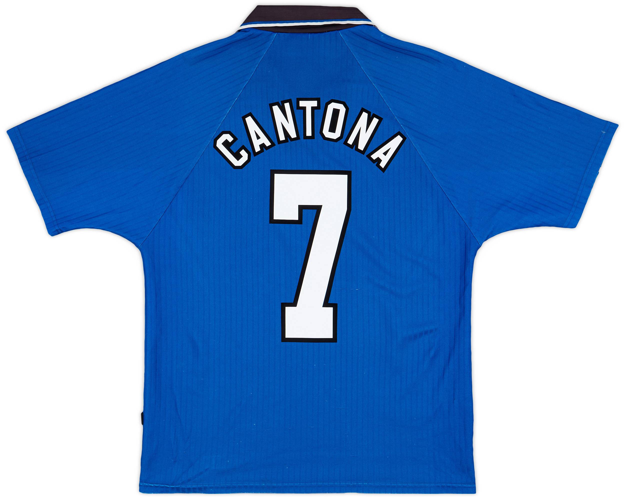 1996-98 Manchester United Third Shirt Cantona #7 - 5/10 - (M)