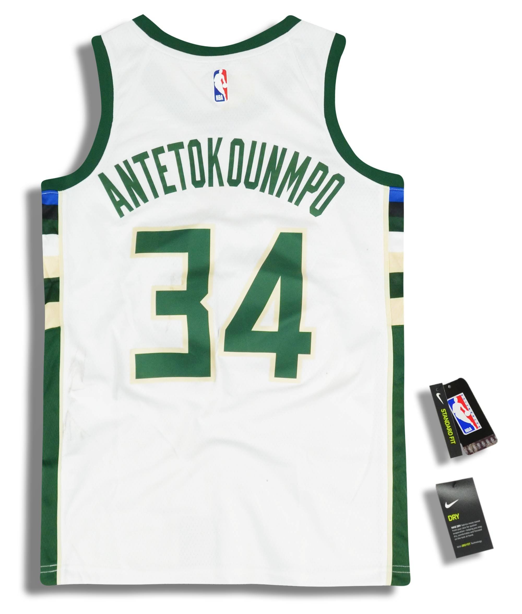 2017-23 Milwaukee Bucks Antetokounmpo #34 Nike Swingman