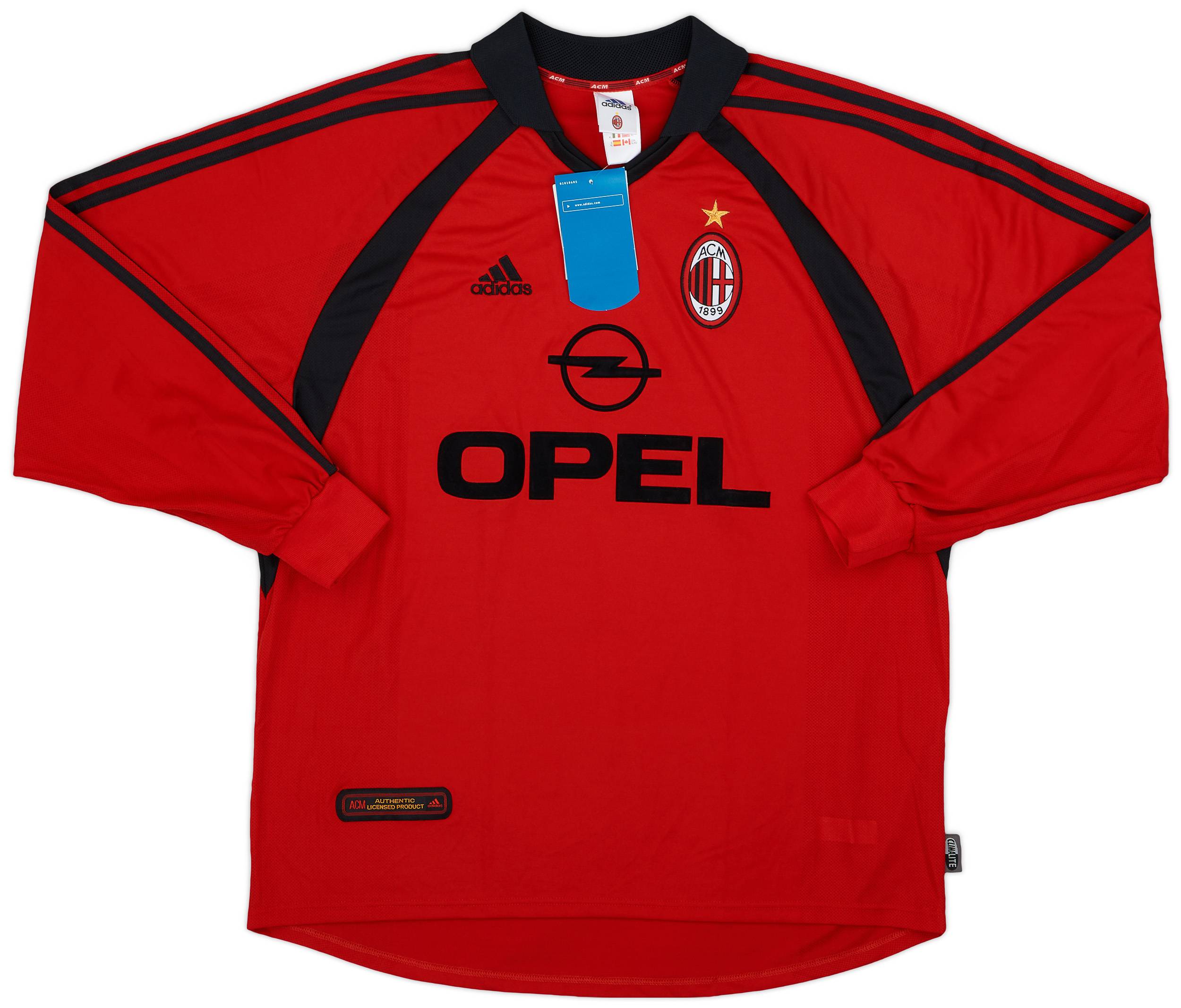 2001-02 AC Milan Third L/S Shirt Shevchenko #7 (XL)