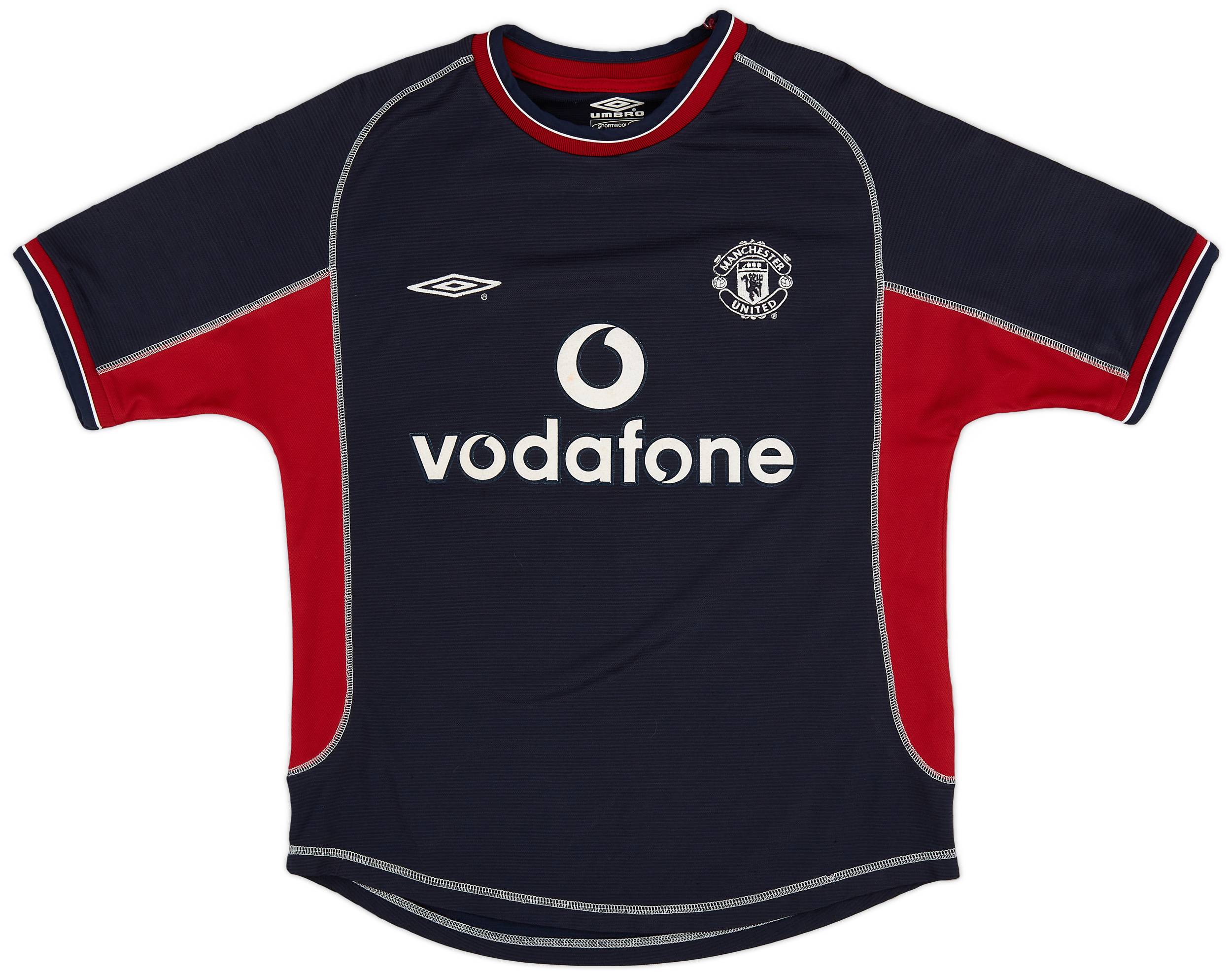 2000-01 Manchester United Third Shirt - 8/10 - (Y)