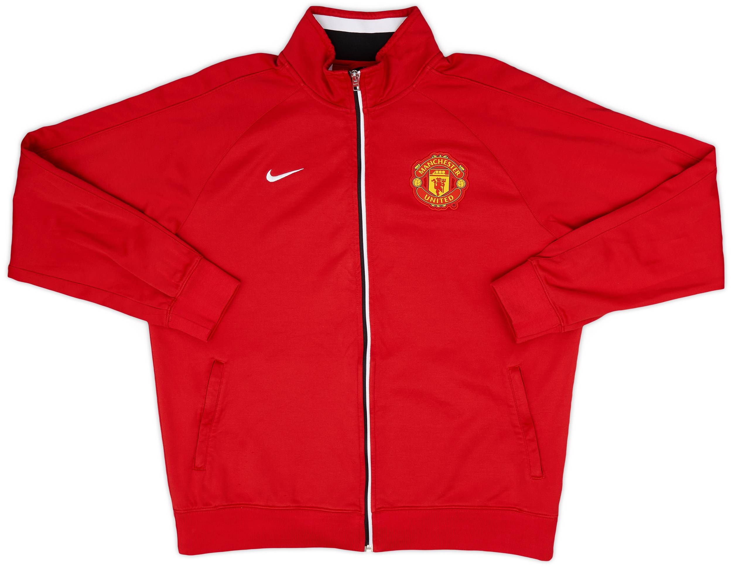 Nike Manchester United ナイロンジャケット　XL Manchester United Jacket Size XXL Mens Red Football Full Zip