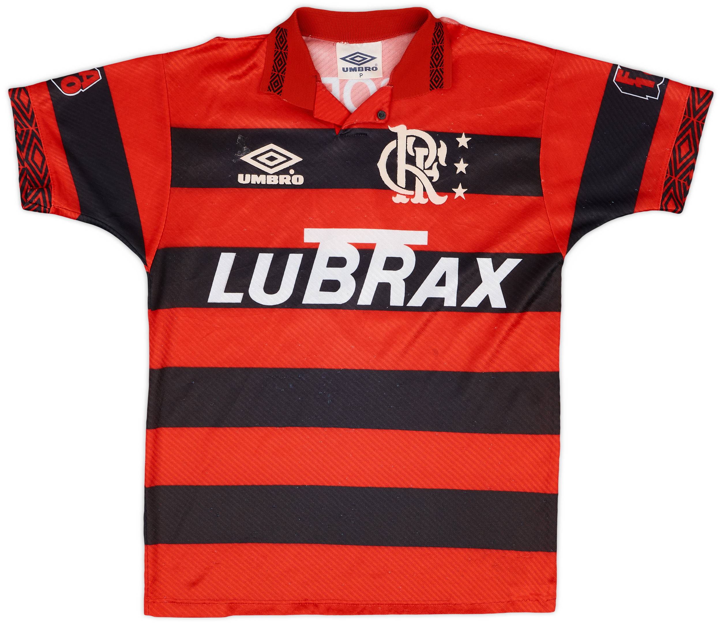 1994-95 Flamengo Centenary Home Shirt #7 - 7/10 - (S)