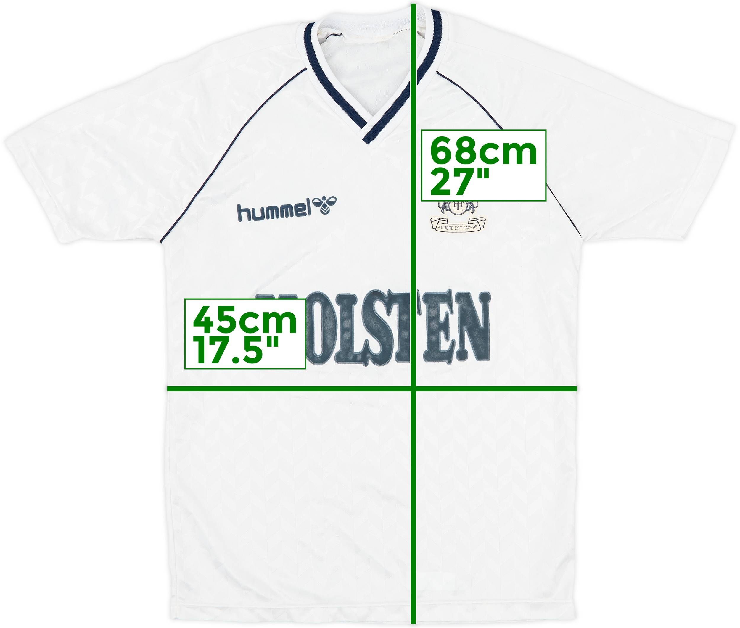 1987-89 Tottenham Home Shirt - 8/10 - (S)