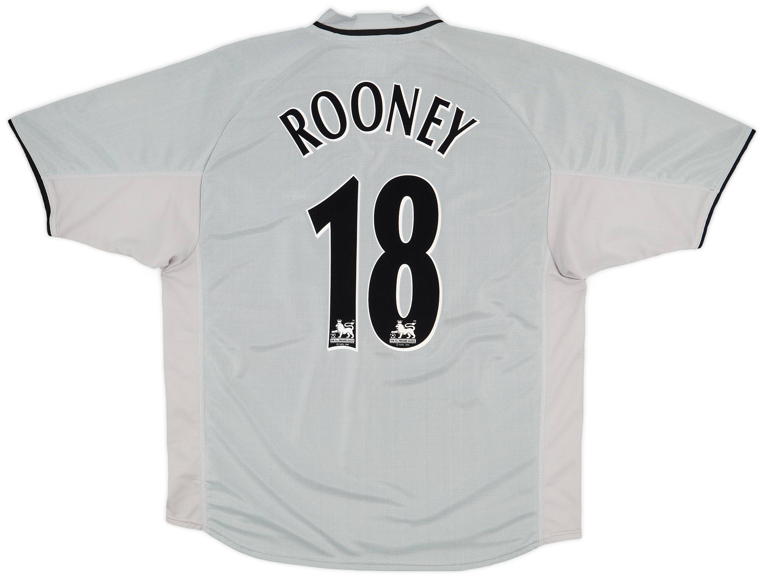 エバートン Rooney 18 シャツ Lサイズ 2002-03 Everton Home Shirt Rooney #18 - 8/10 - (L)