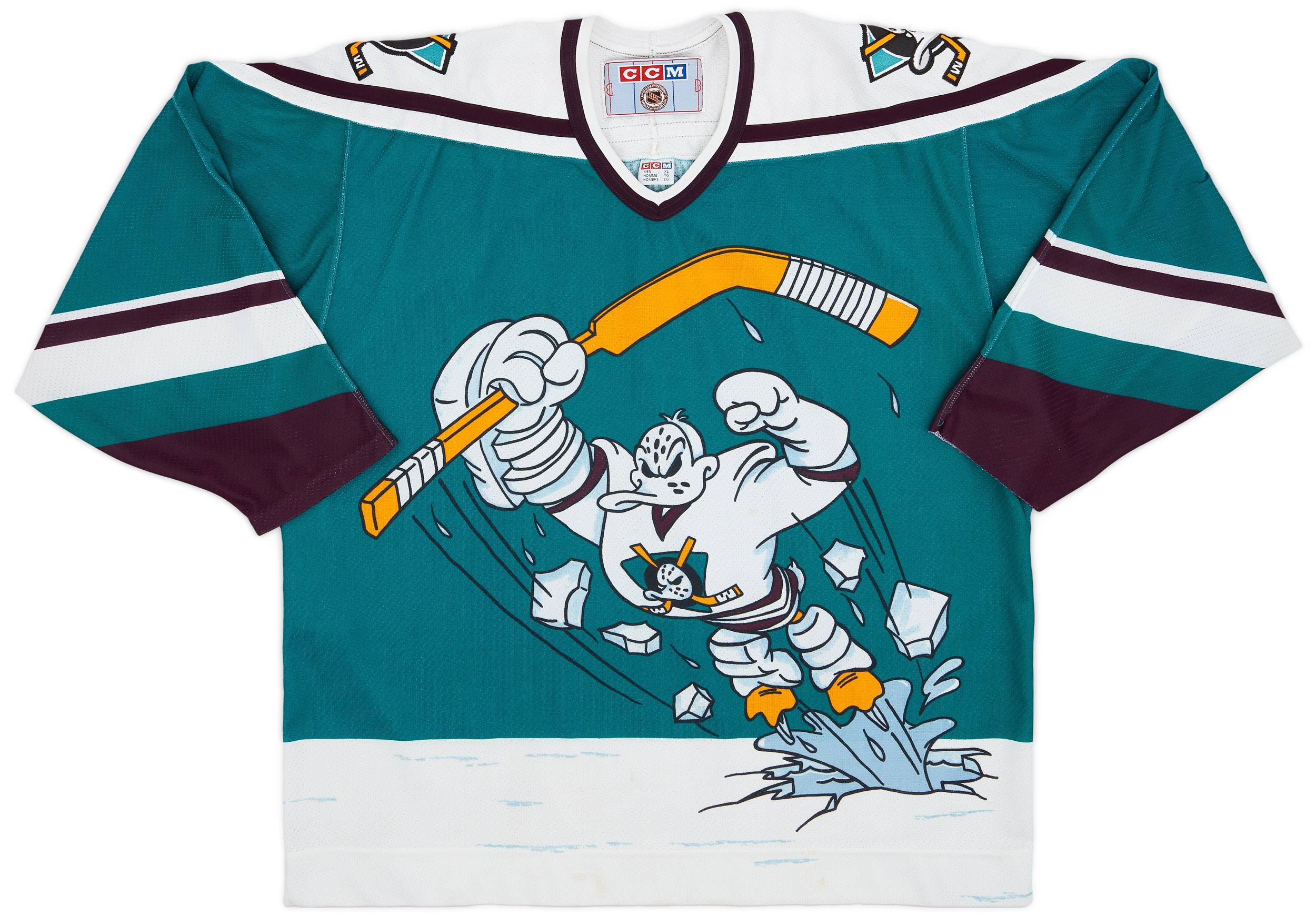 Mighty Ducks Size 54 Hockey Jersey Mighty Ducks Of Anaheim Pro
