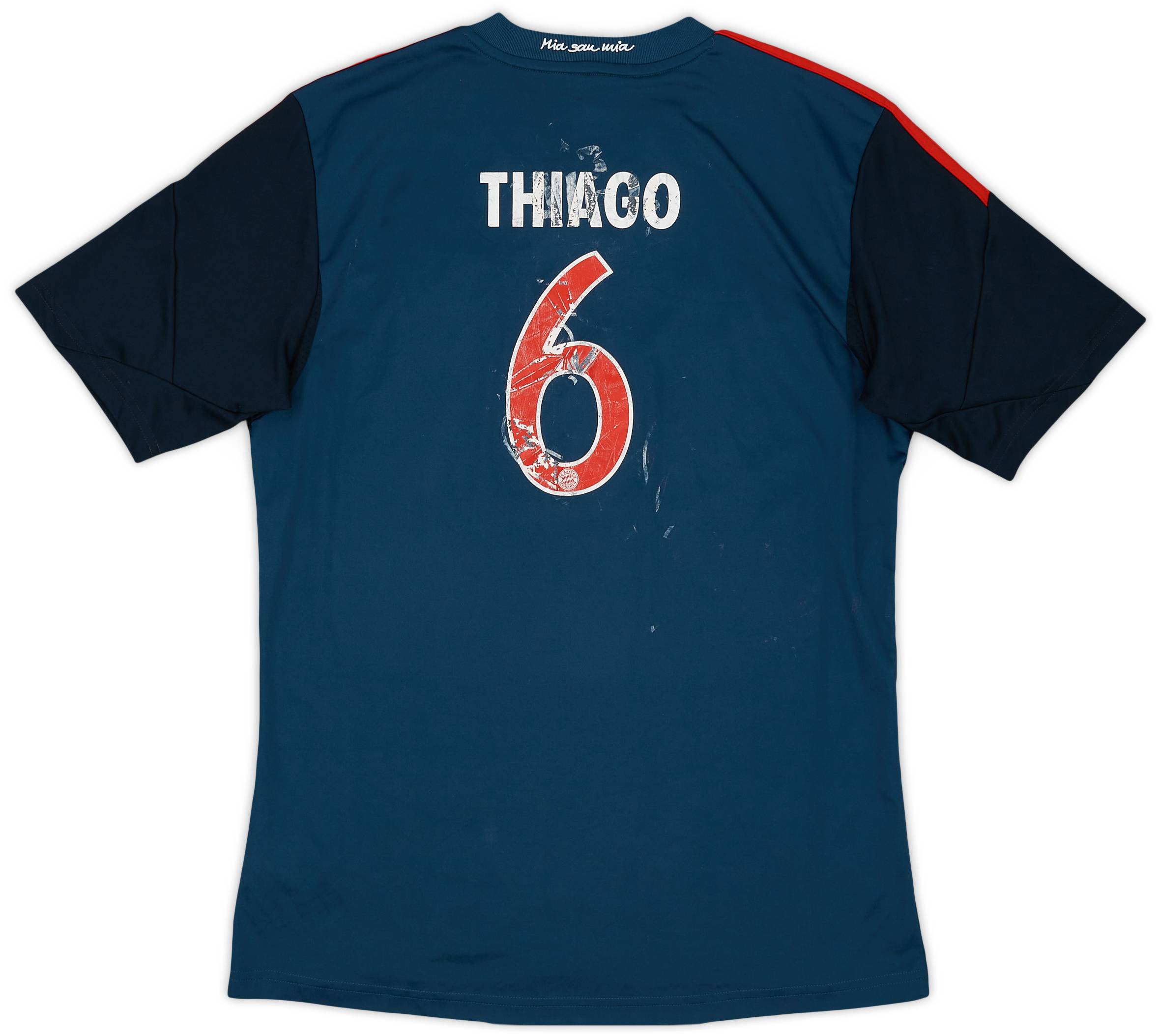 【半額】 Third Munich Bayern 2013-14 Shirt (XL.Boys) - 4/10 - #6 Thiago ウェア