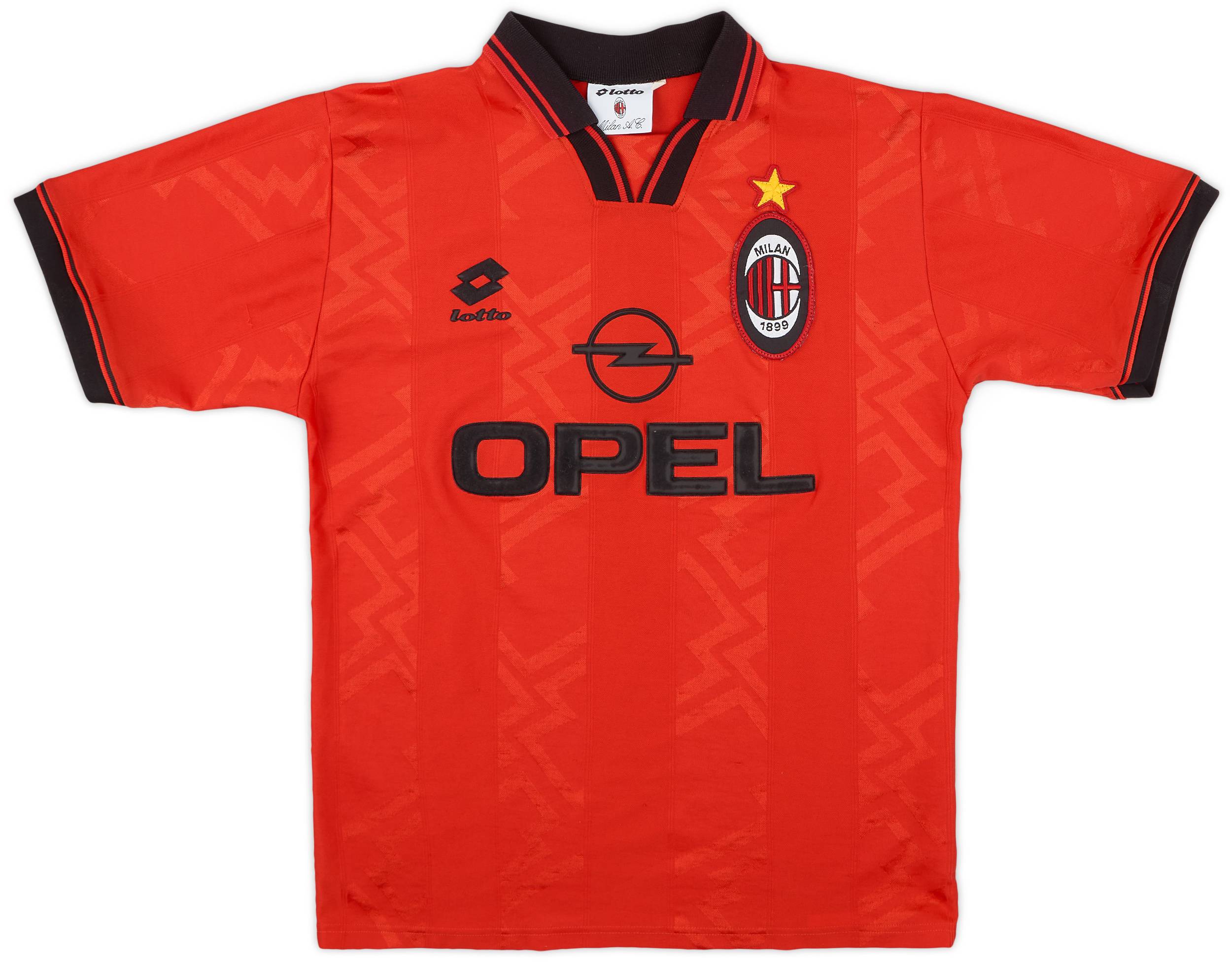 大人気アイテム Milan AC 1996-97 Fourth (M) - 8/10 - Shirt ファンデーション