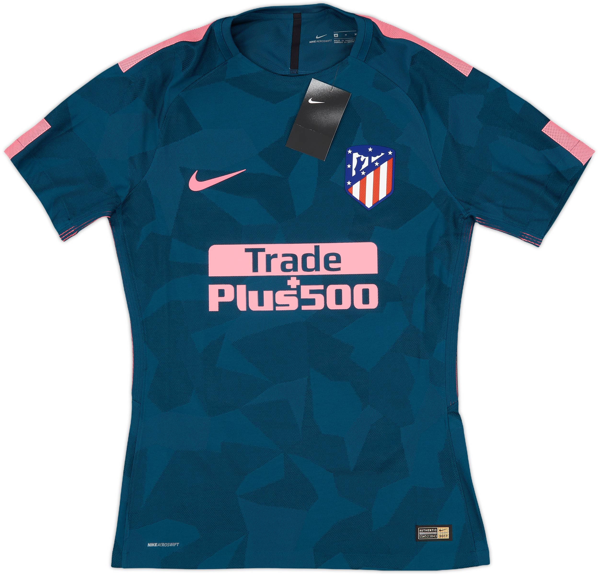 2017-18 Atletico Madrid Player Issue Third Shirt Griezmann
