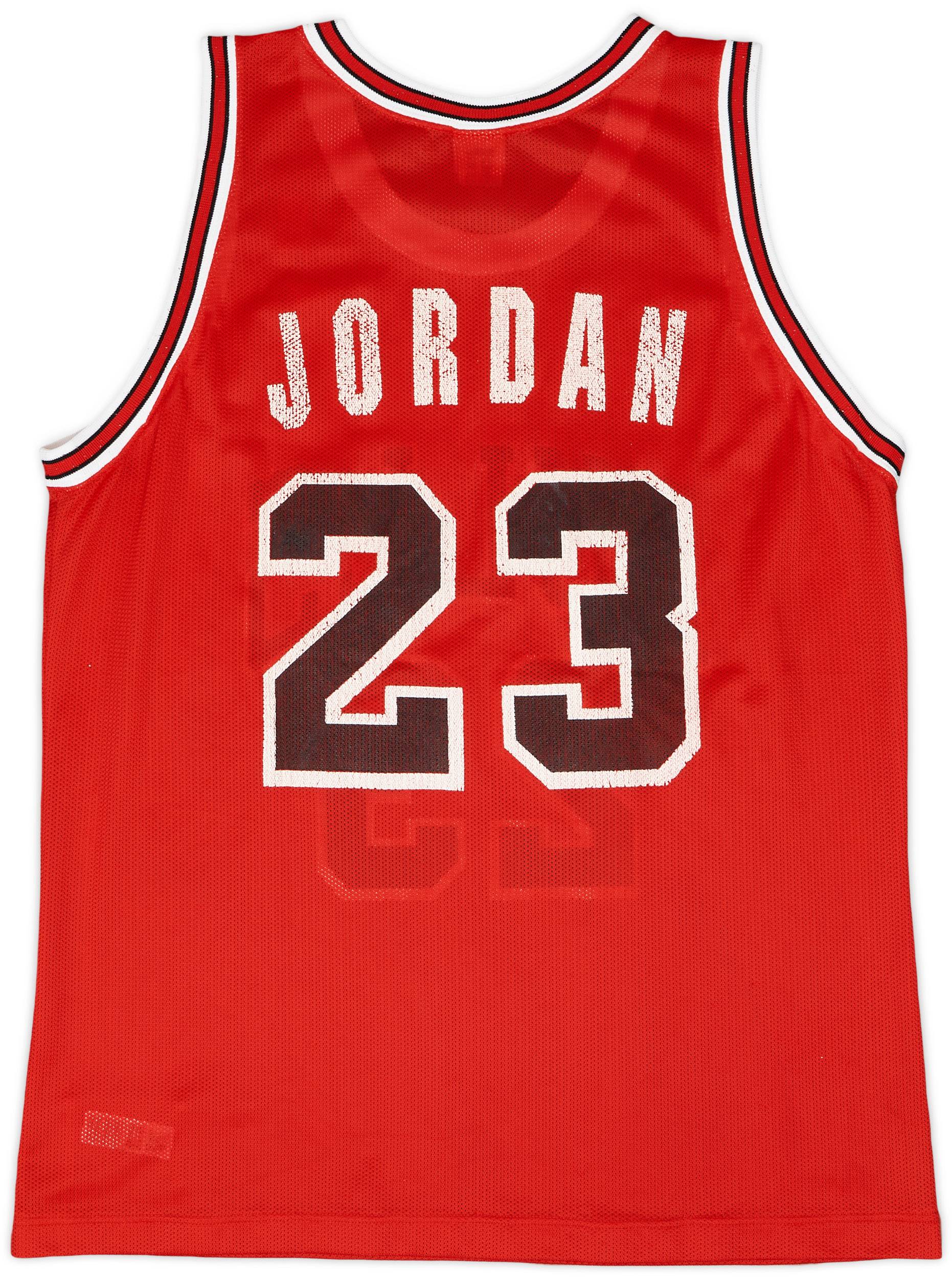 【現地購入品】 Nike ナイキ Jordan 23 マイケル・ジョーダン Michael Jordan Signed Bulls Jersey #23 Authentic Champion