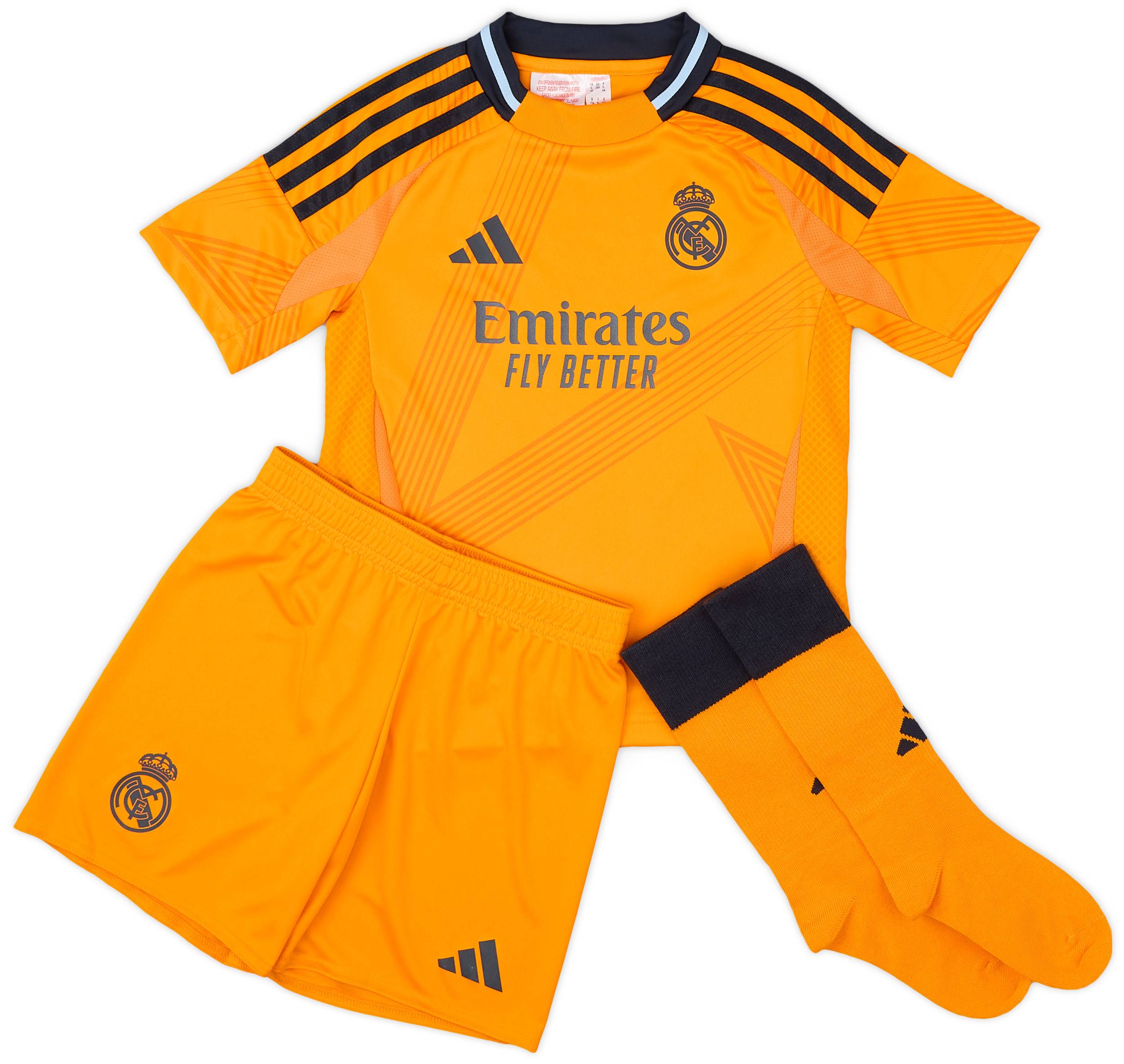 2024-25 Real Madrid Away Full Kit (Little Kids)
