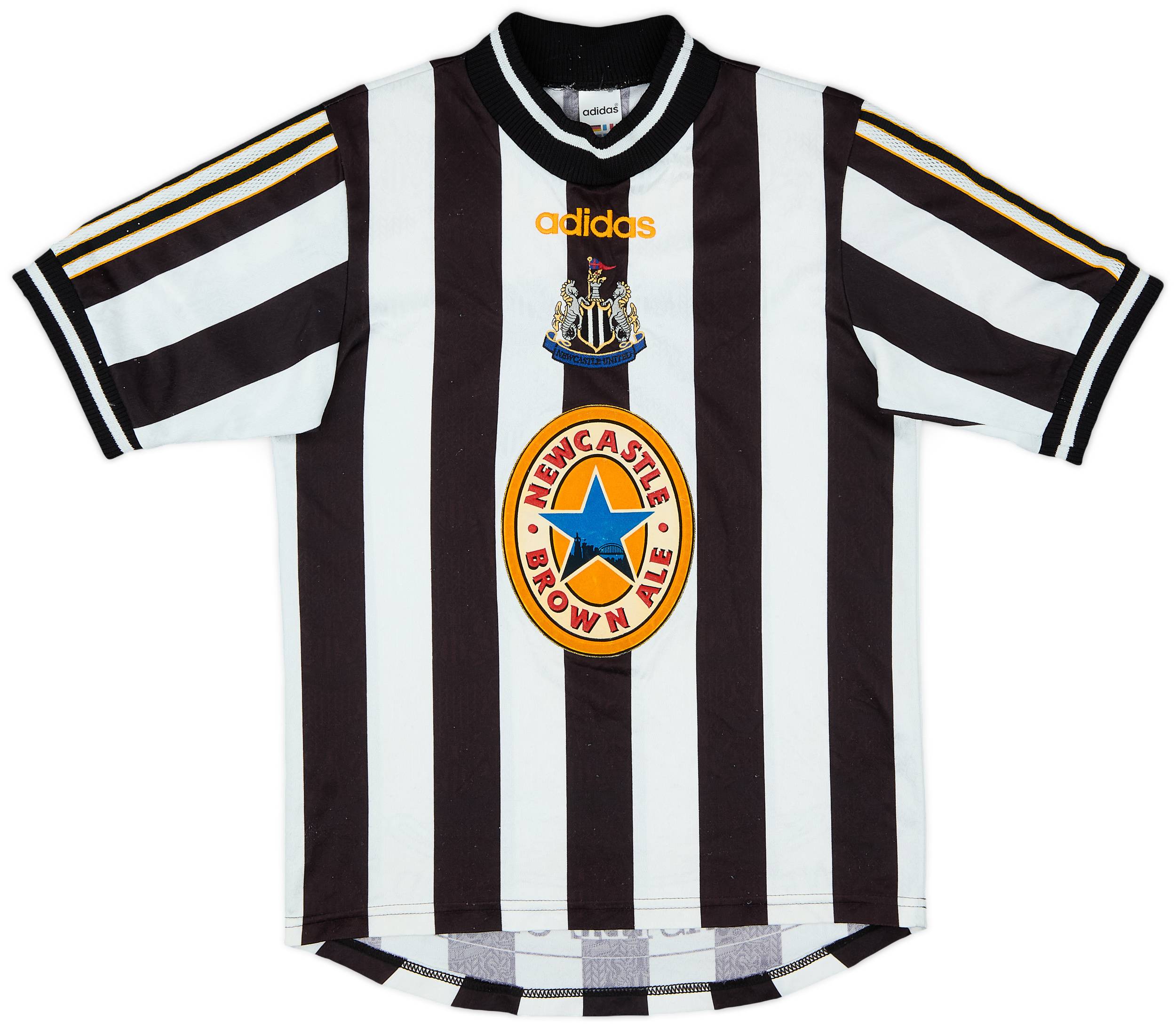 1997-99 Newcastle Home Shirt Shearer #9 - 6/10 - (Y)