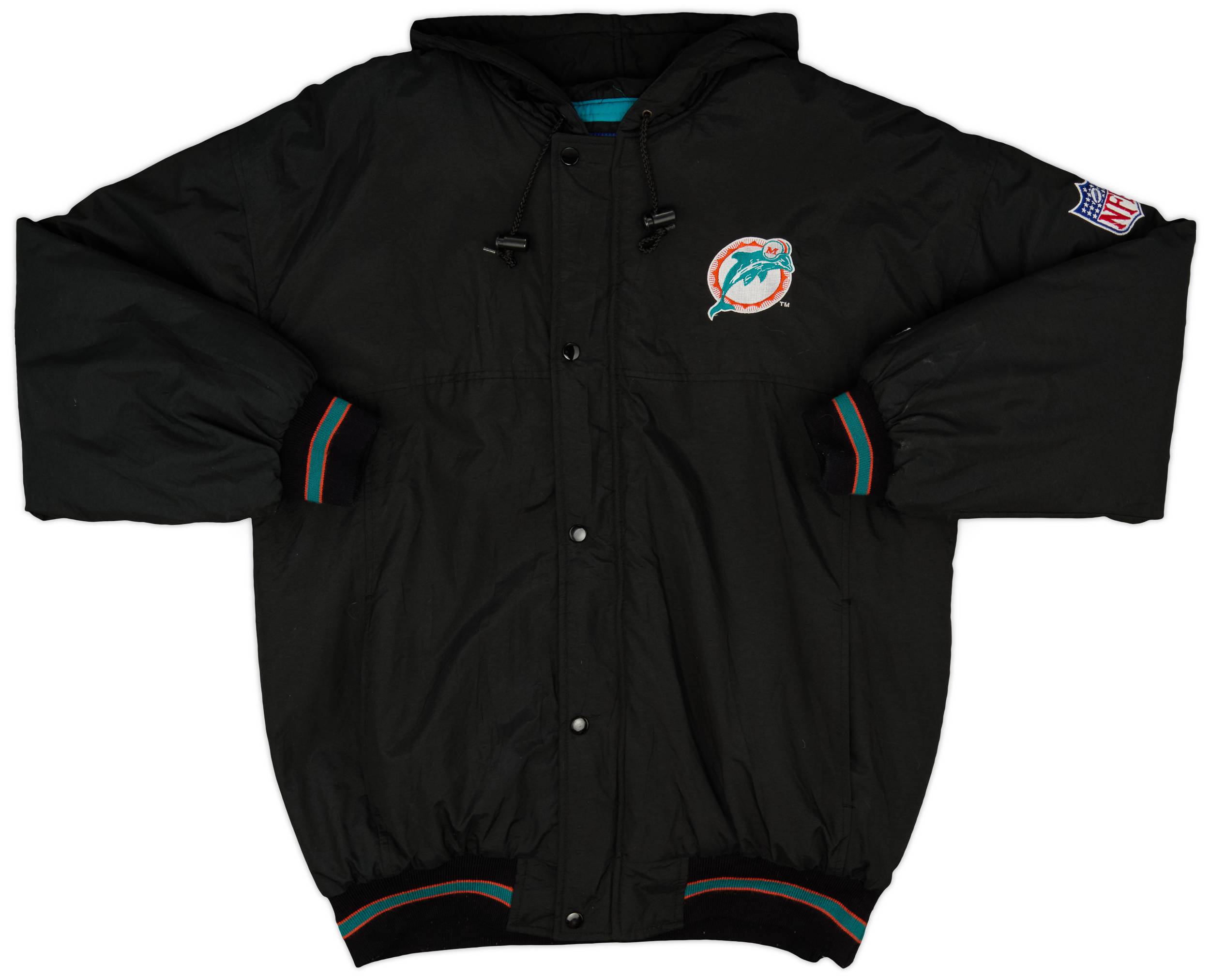 【レア】STARTER NFL DOLPHINS 90s NILON Vintage 90s Starter Men's S Miami Dolphins NFL Pro Line