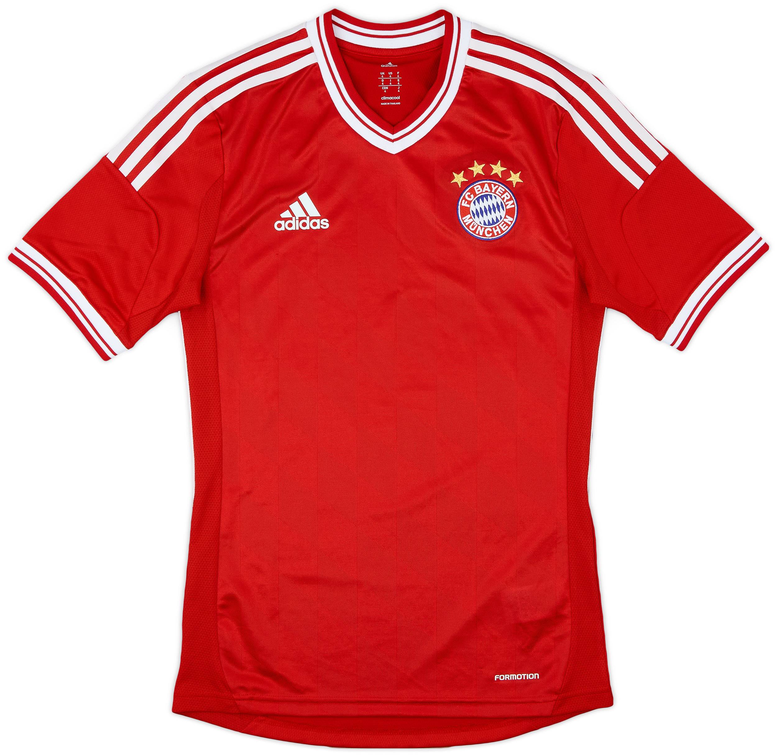 2013-14 Bayern Munich Signed Player Issue Home Shirt - 9/10