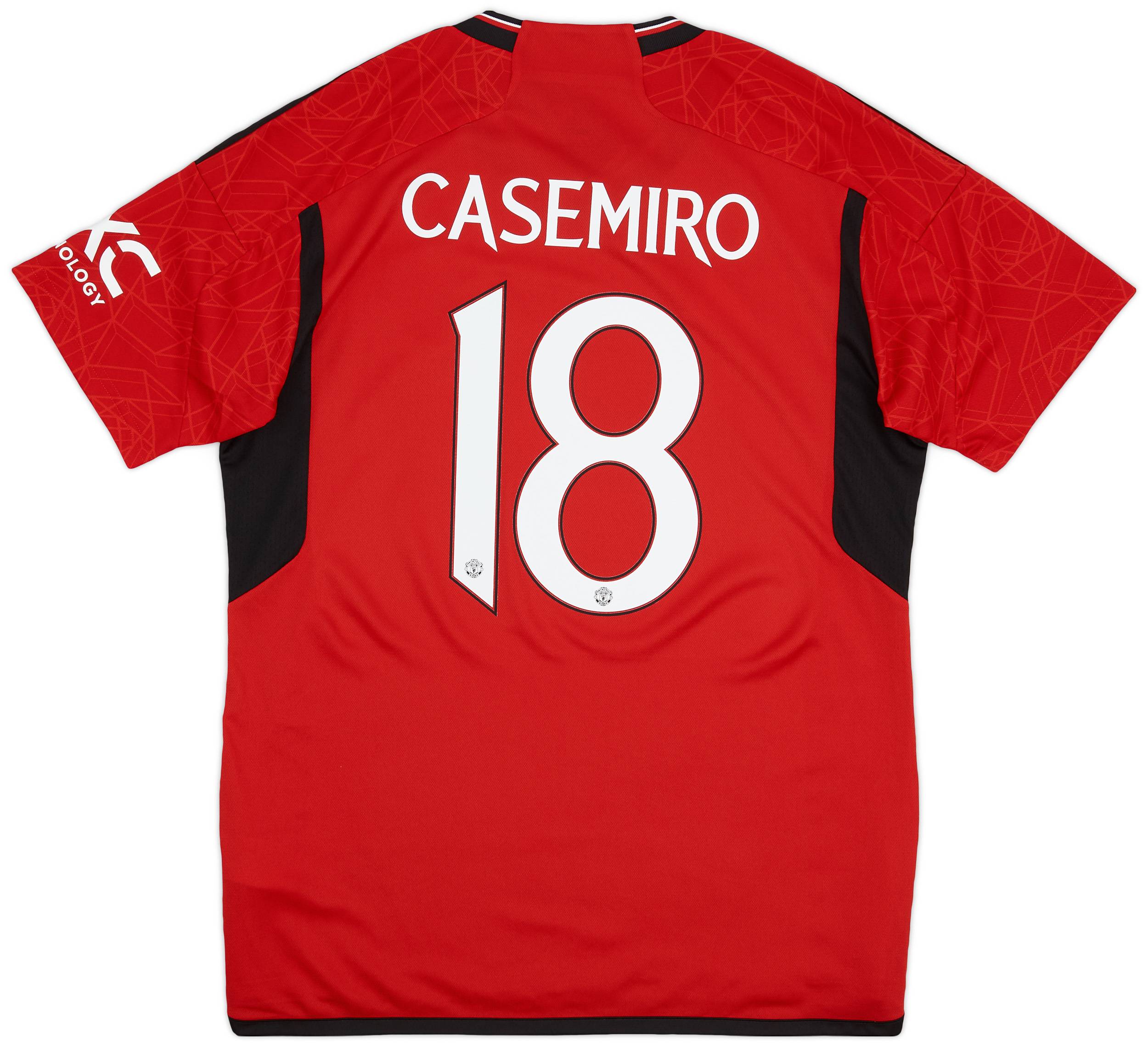 口コミ サイト 商品 United Manchester 2023-24 Home (L) #18 Casemiro Shirt ウェア