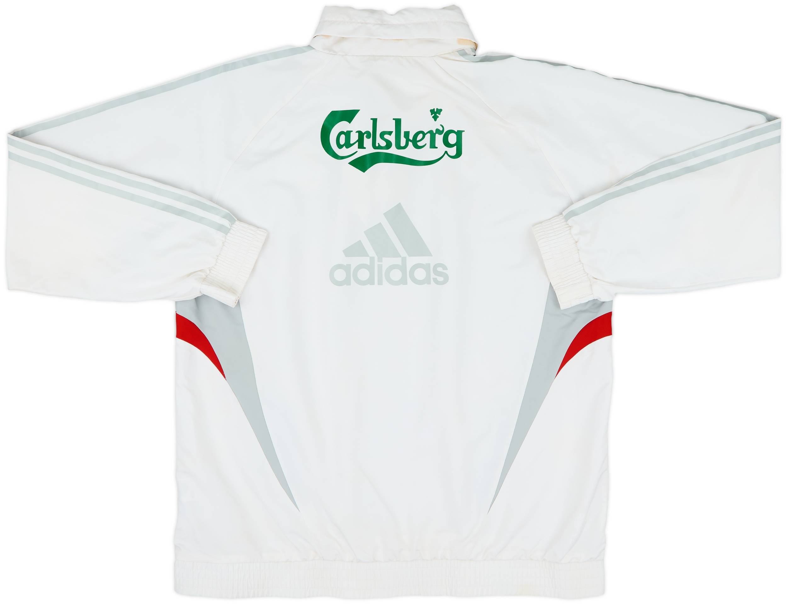 2008-09 Liverpool adidas Formotion Hooded 1/4 Zip Rain