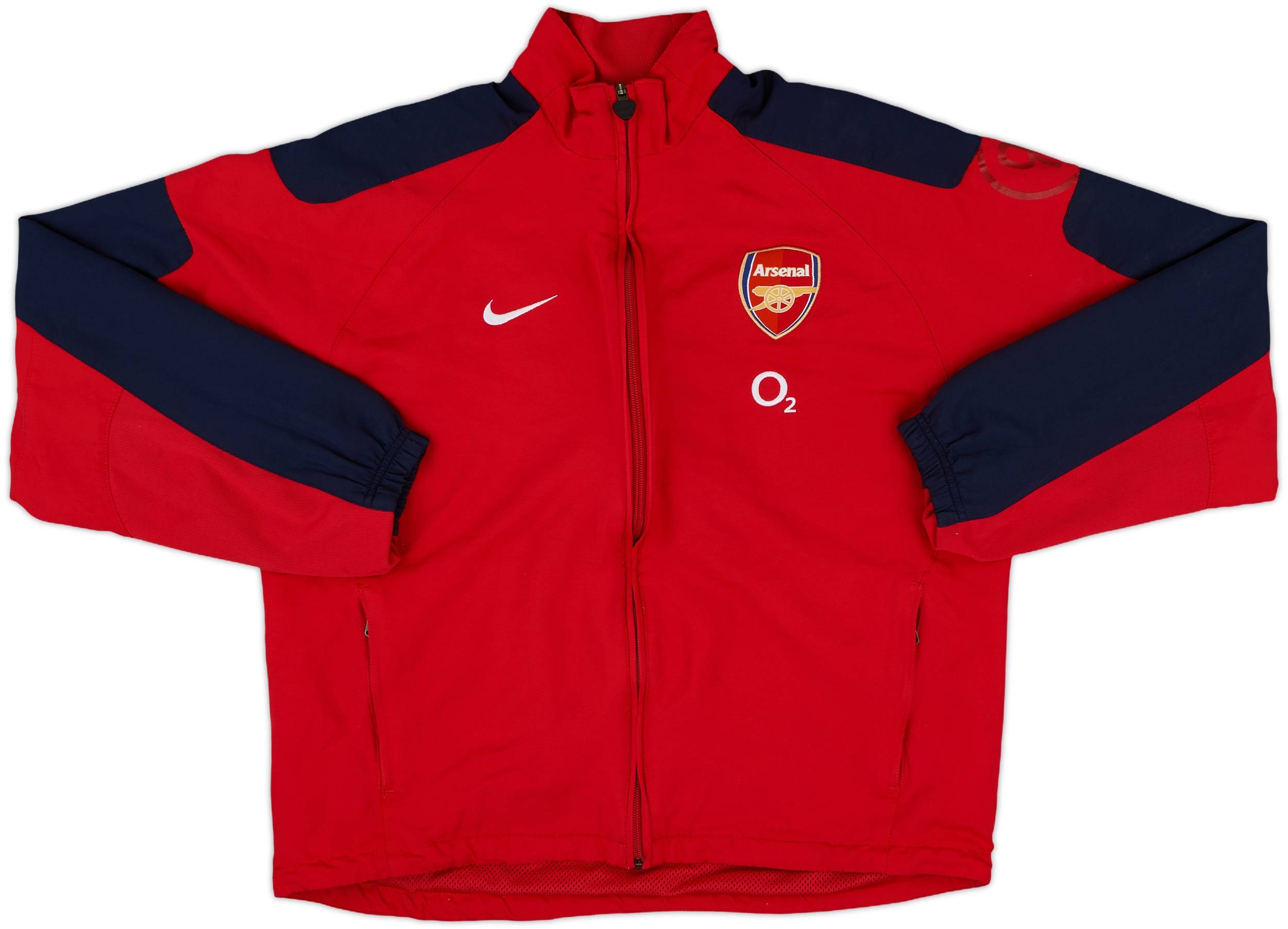 「数量限定 在庫処分セール」 2005-06 Arsenal Nike Track Jacket - 7/10 - (M) ウェア