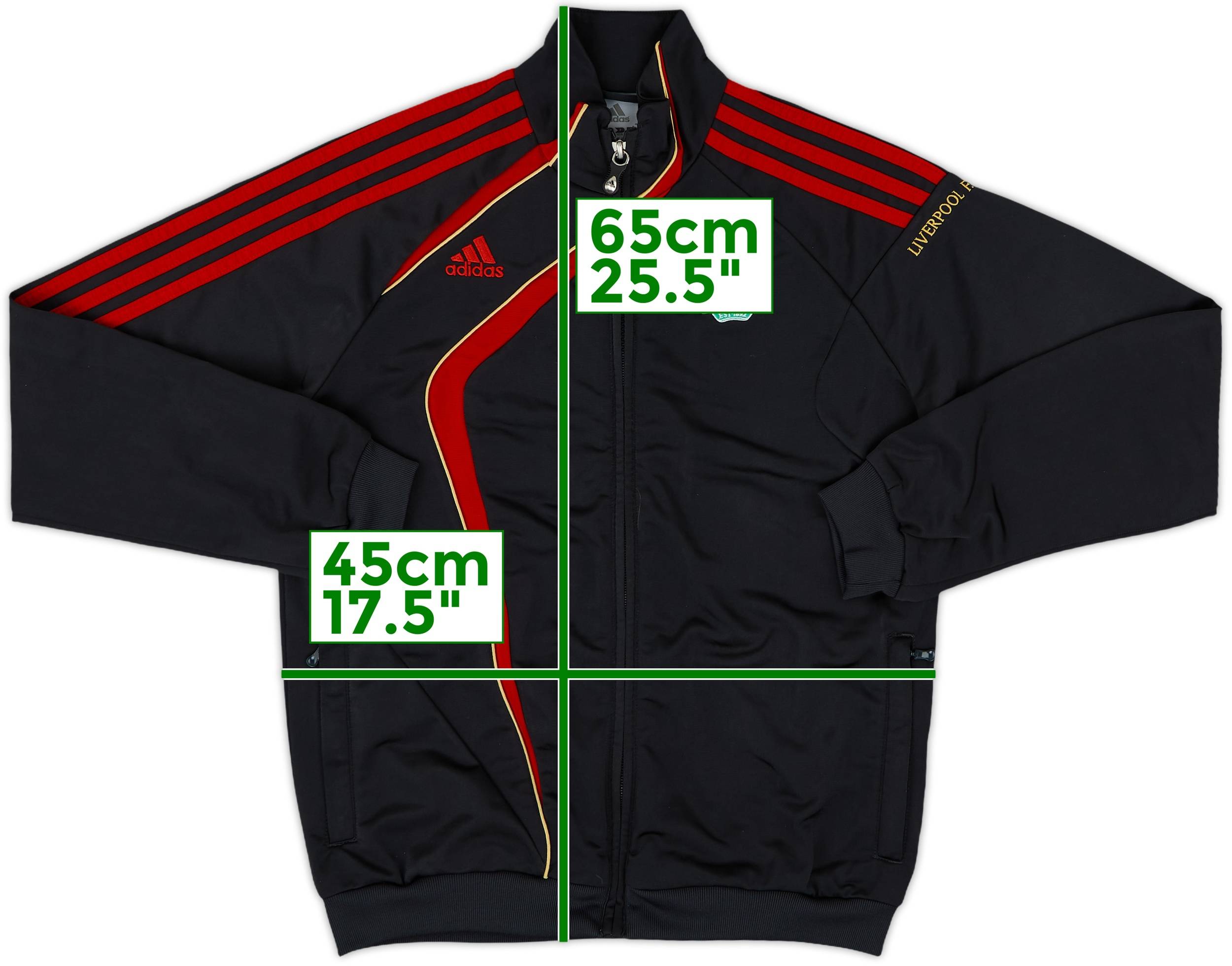 2009-10 Liverpool adidas Track Jacket - 9/10 - (M.Boys)