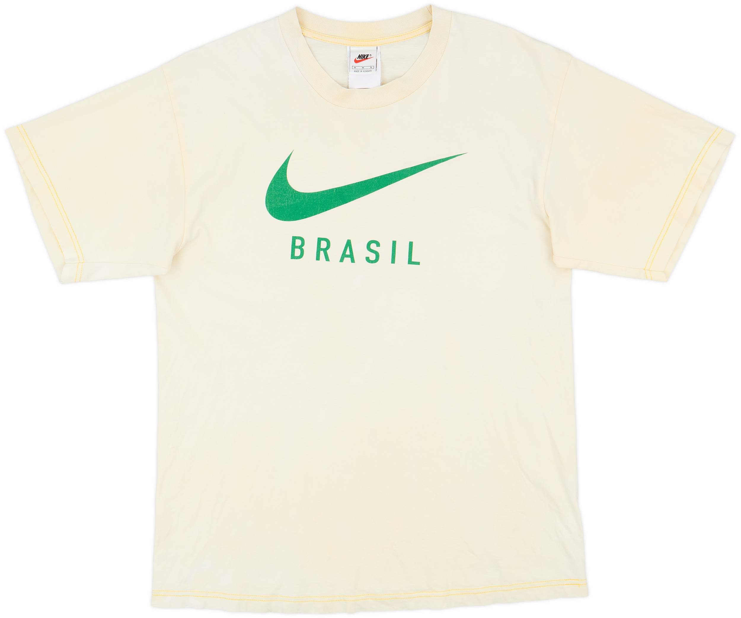 新製品情報も満載 1997-98 Brazil Nike Cotton Tee - 6/10 - (M) ウェア