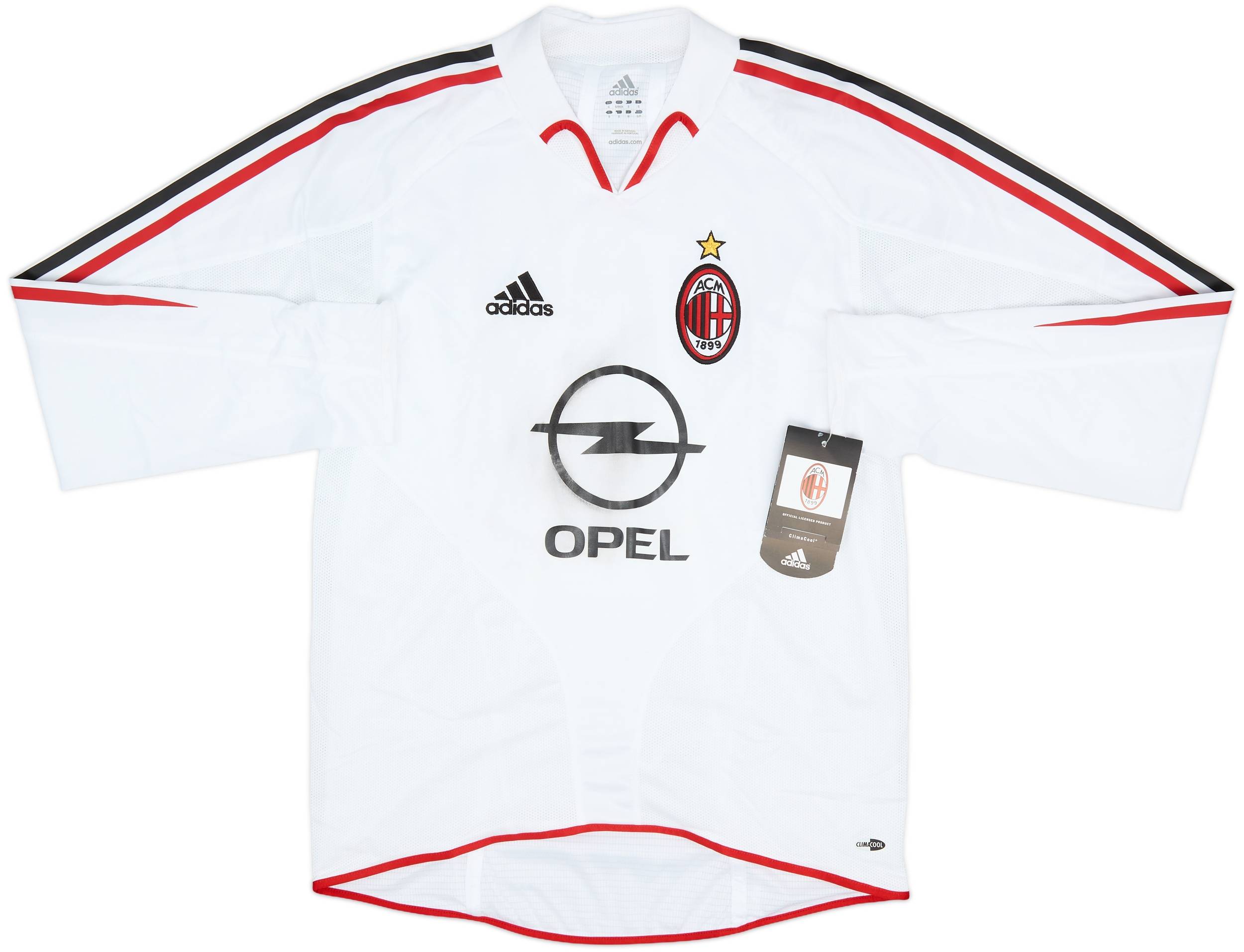 2004-05 AC Milan Player Issue Away L/S Shirt Inzaghi #9 (S)
