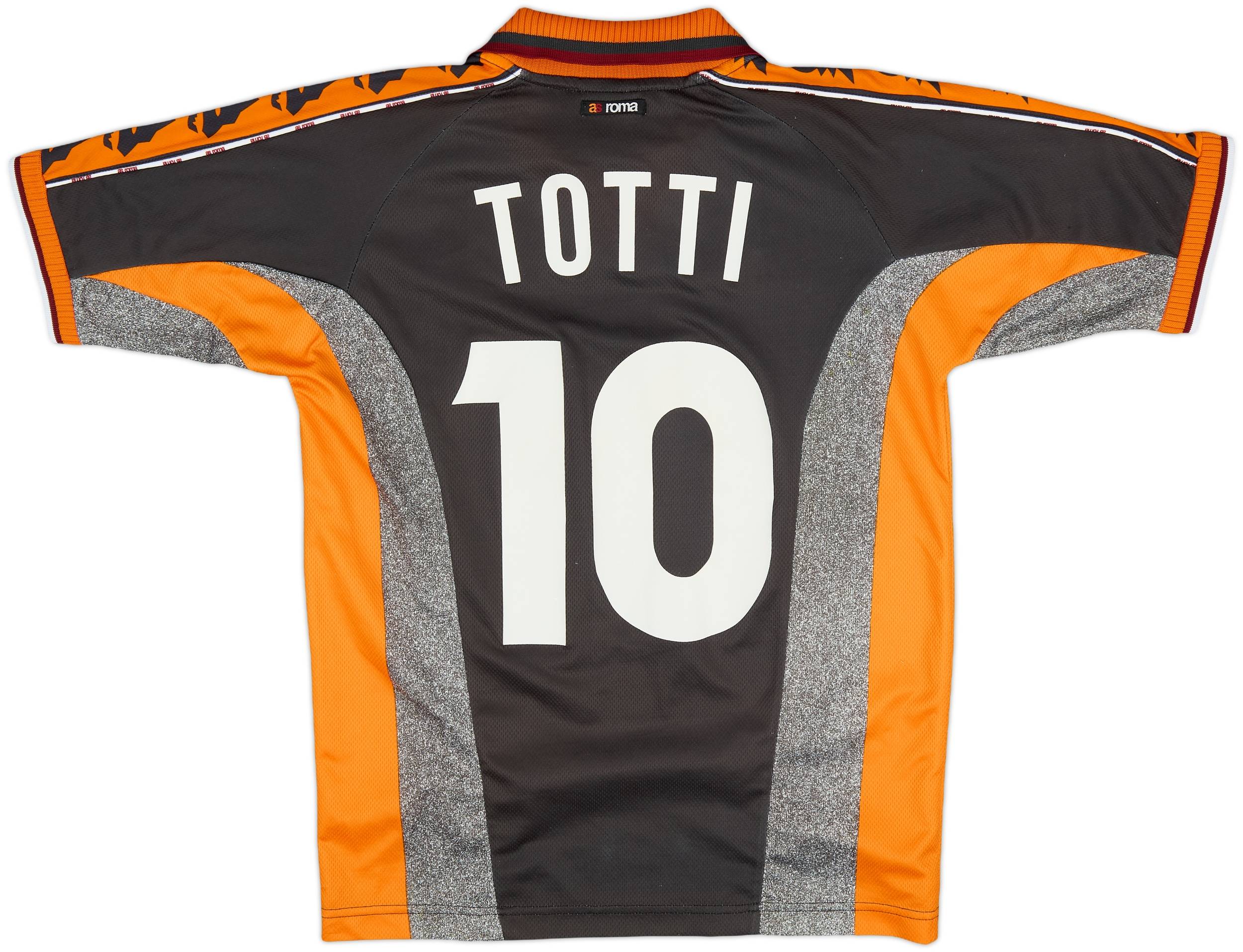 1998-99 Roma Third Shirt Totti #10 - 9/10 - (M)