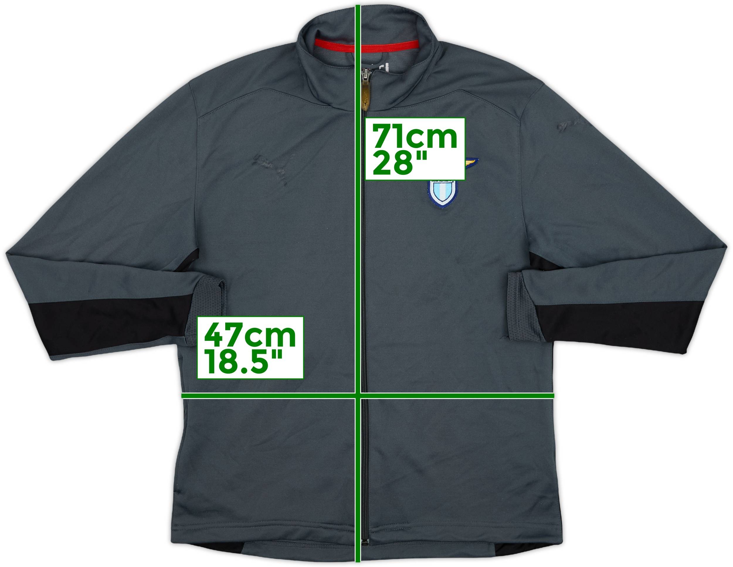 2008-09 Lazio Puma Track Jacket - 4/10 - (XS)
