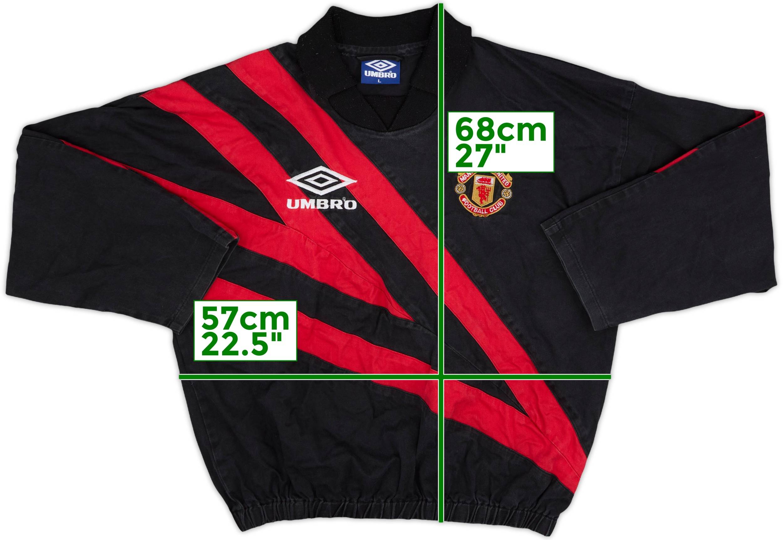 1992-93 Manchester United Umbro Drill Top (S)