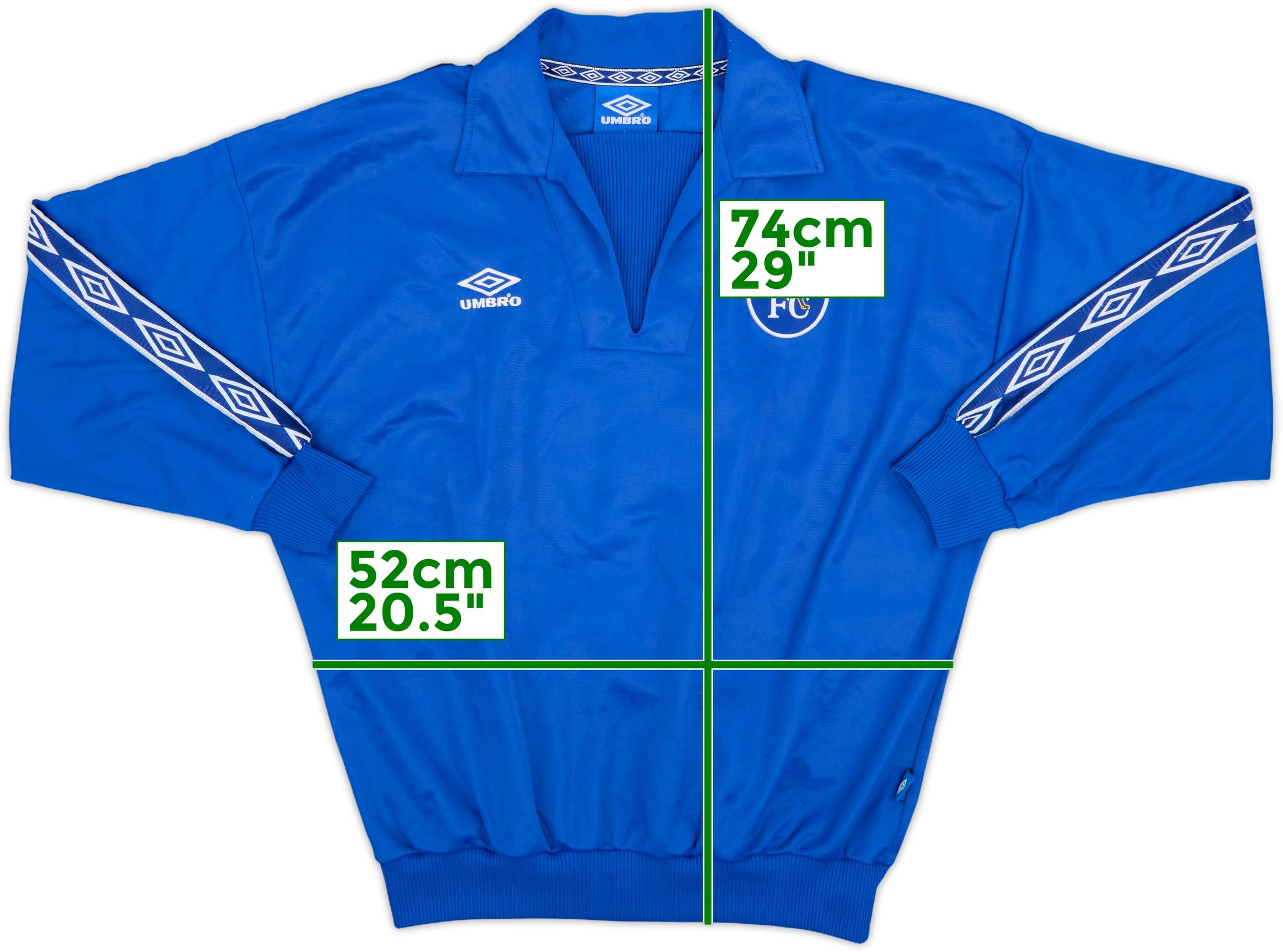 1997-98 Chelsea Umbro Drill Top - 8/10 - (L)