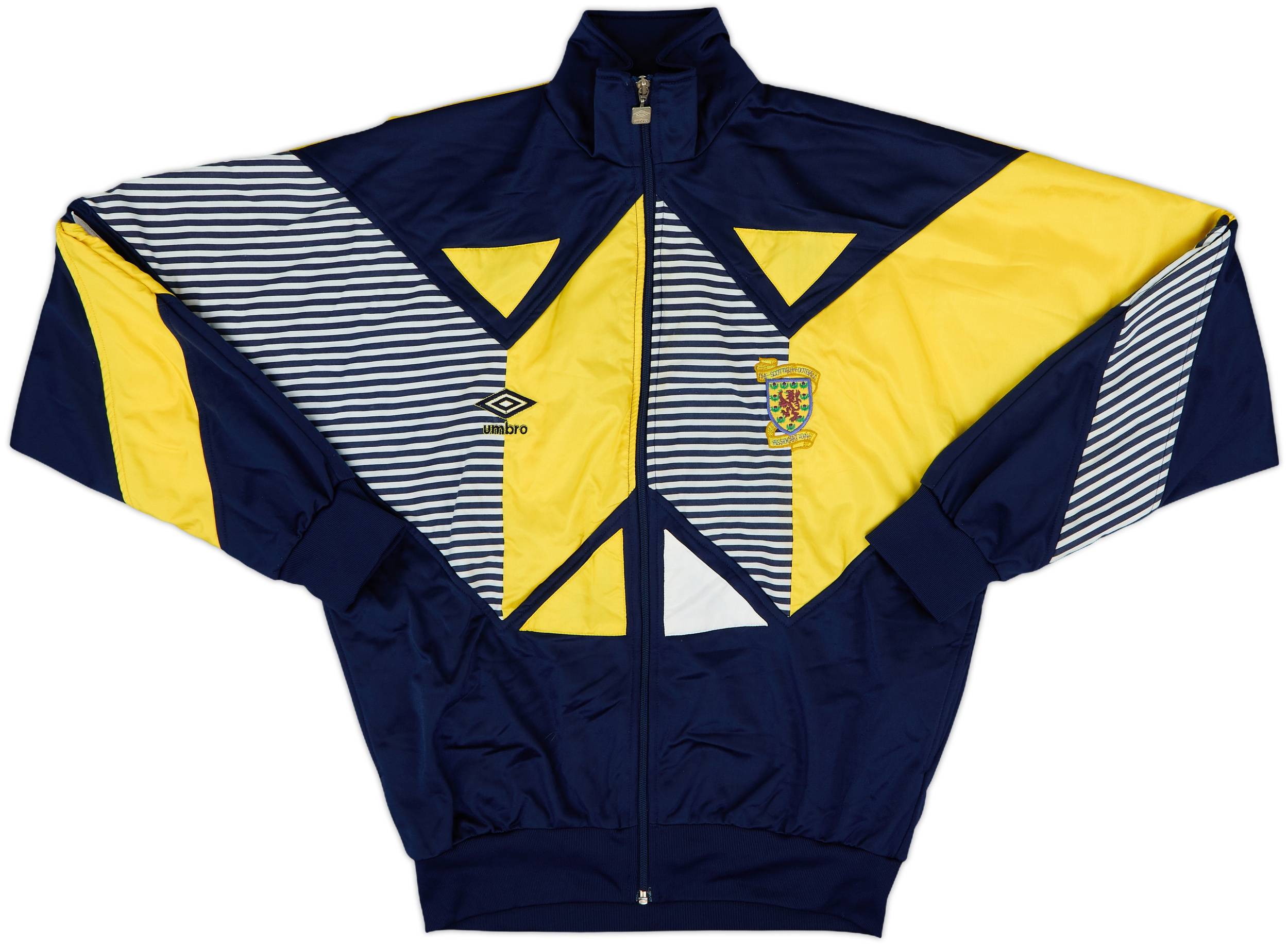 1990-92 Scotland Umbro Track Jacket - 9/10 - (S)