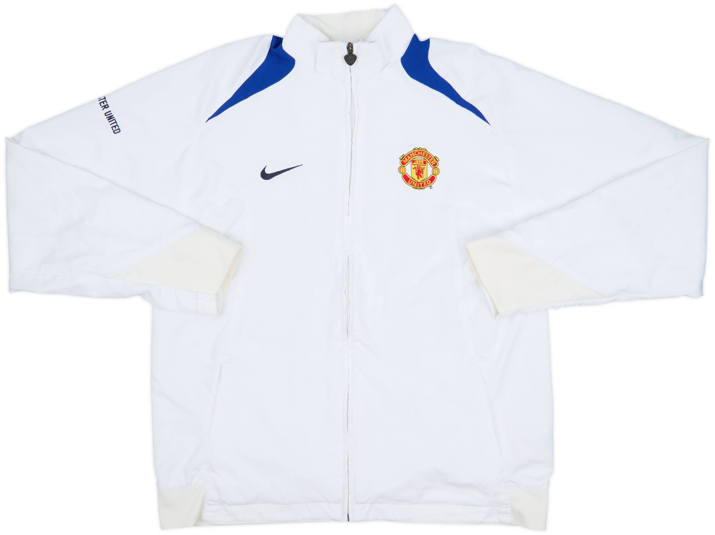 Nike Manchester United Men's Zip Up Jacket Soccer Sz M Black