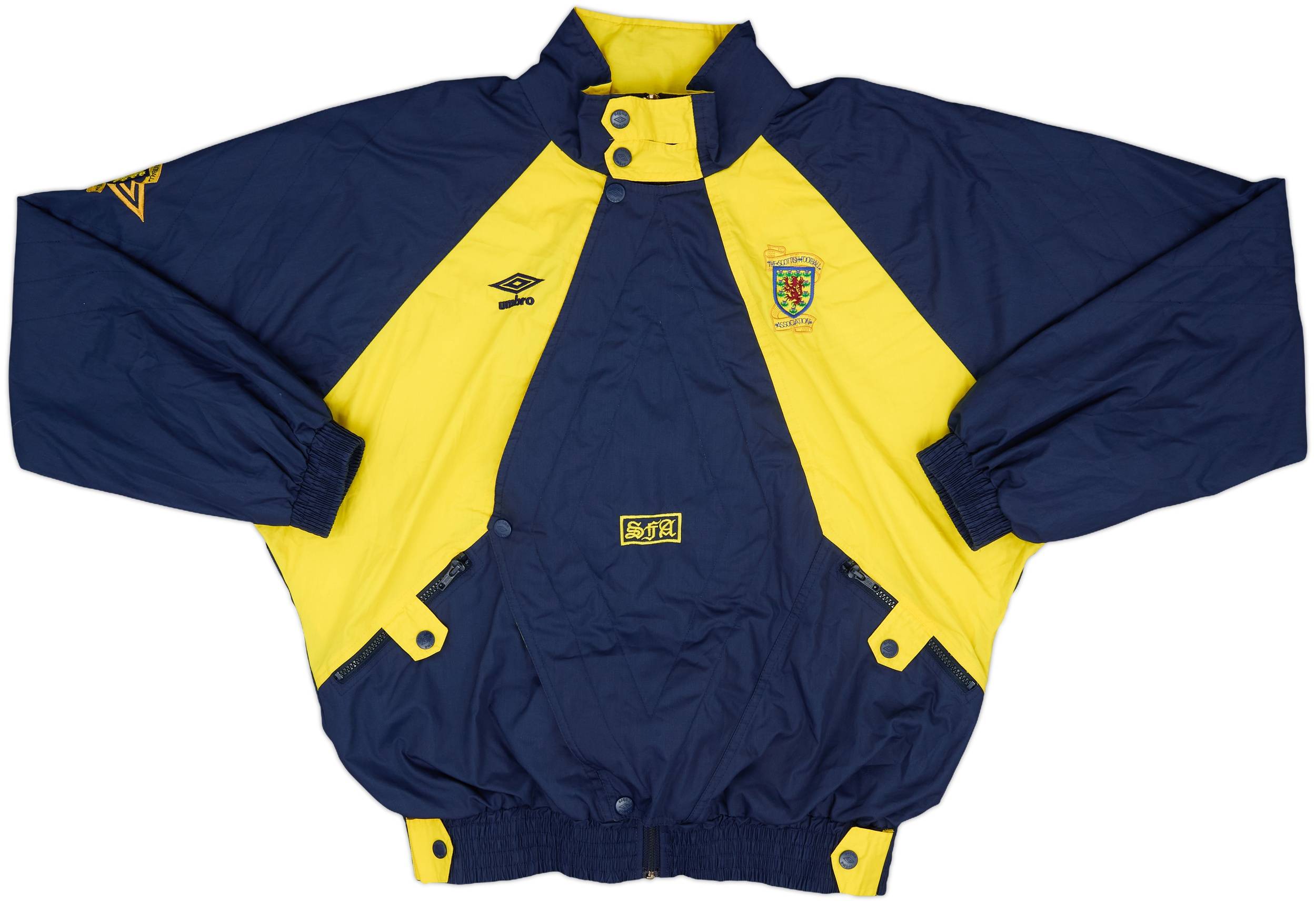 パーティを彩るご馳走や Scotland 1990-92 Umbro (L) - 8/10 - Jacket Track トップス