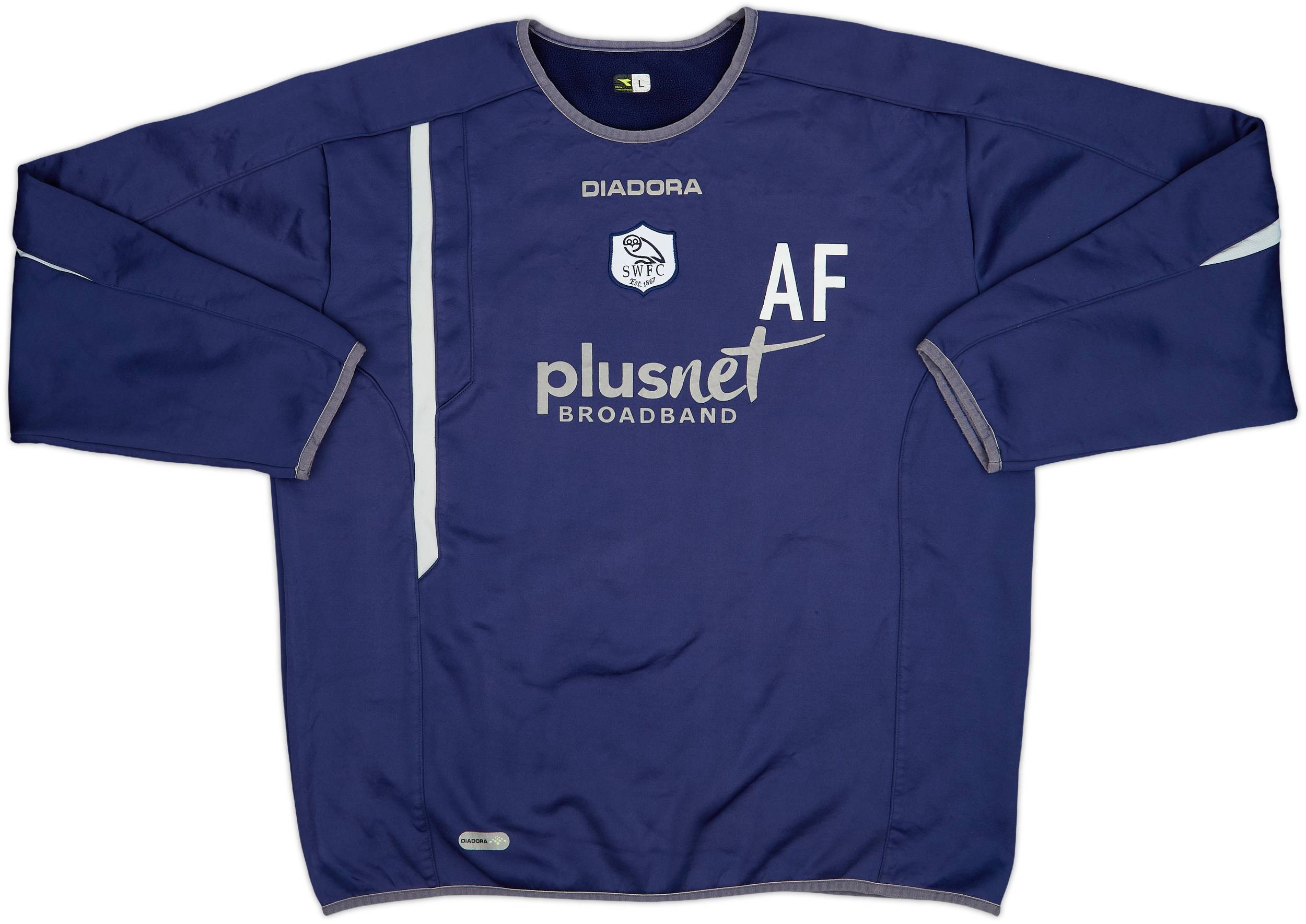 2006-07 Sheffield Wednesday Diadora Staff Issue Drill Top AF
