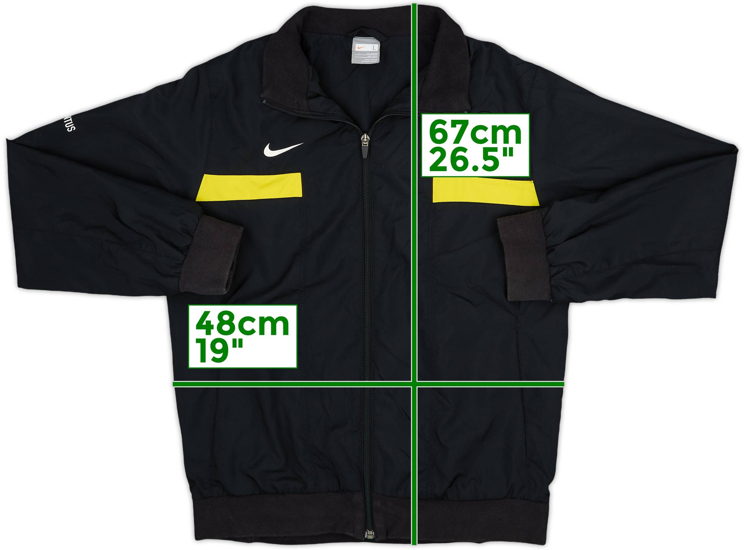 美品 Nike Juventus ジャージ 黒 Lサイズ - メルカリ