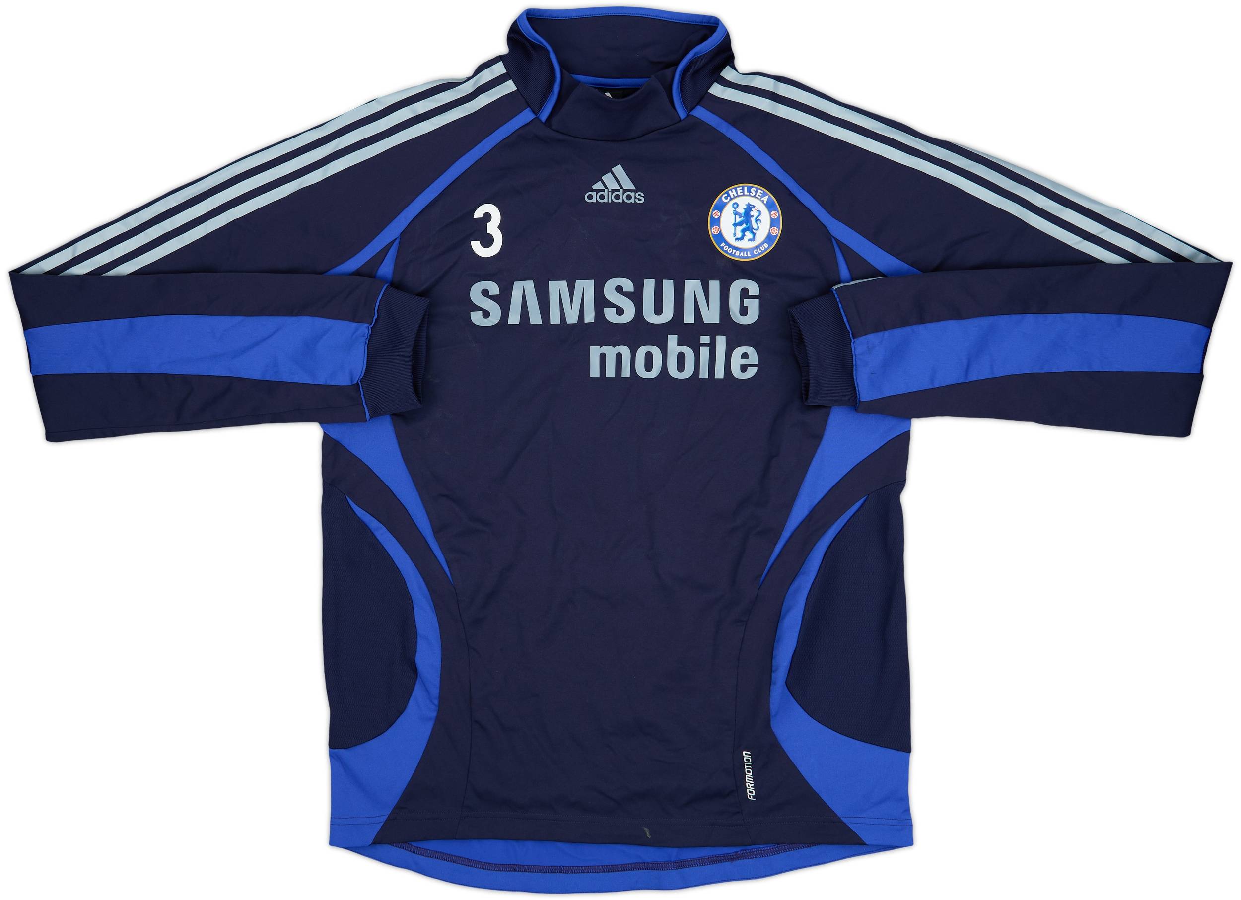 大型セールや時期 2006-07 Chelsea Player Issue adidas Formotion Drill Top #3 ウェア